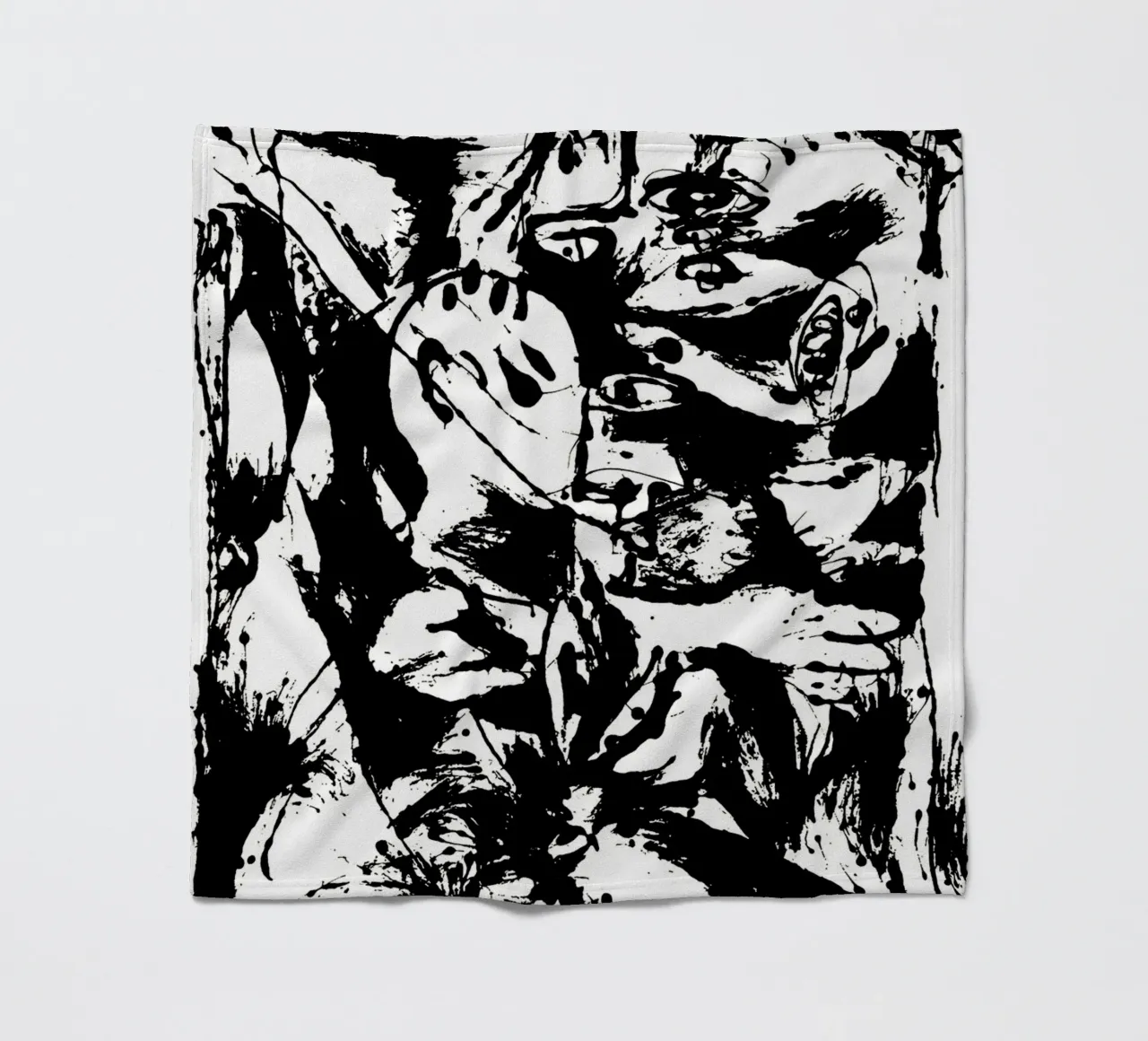 Expression fleece blanket by Ettyhmoz