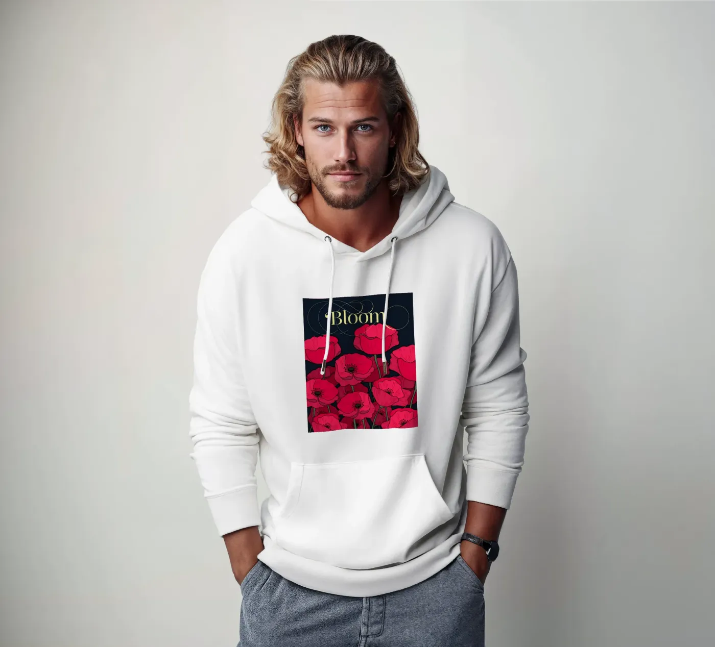 Bloom Fluo Version hoodie by DesigndN