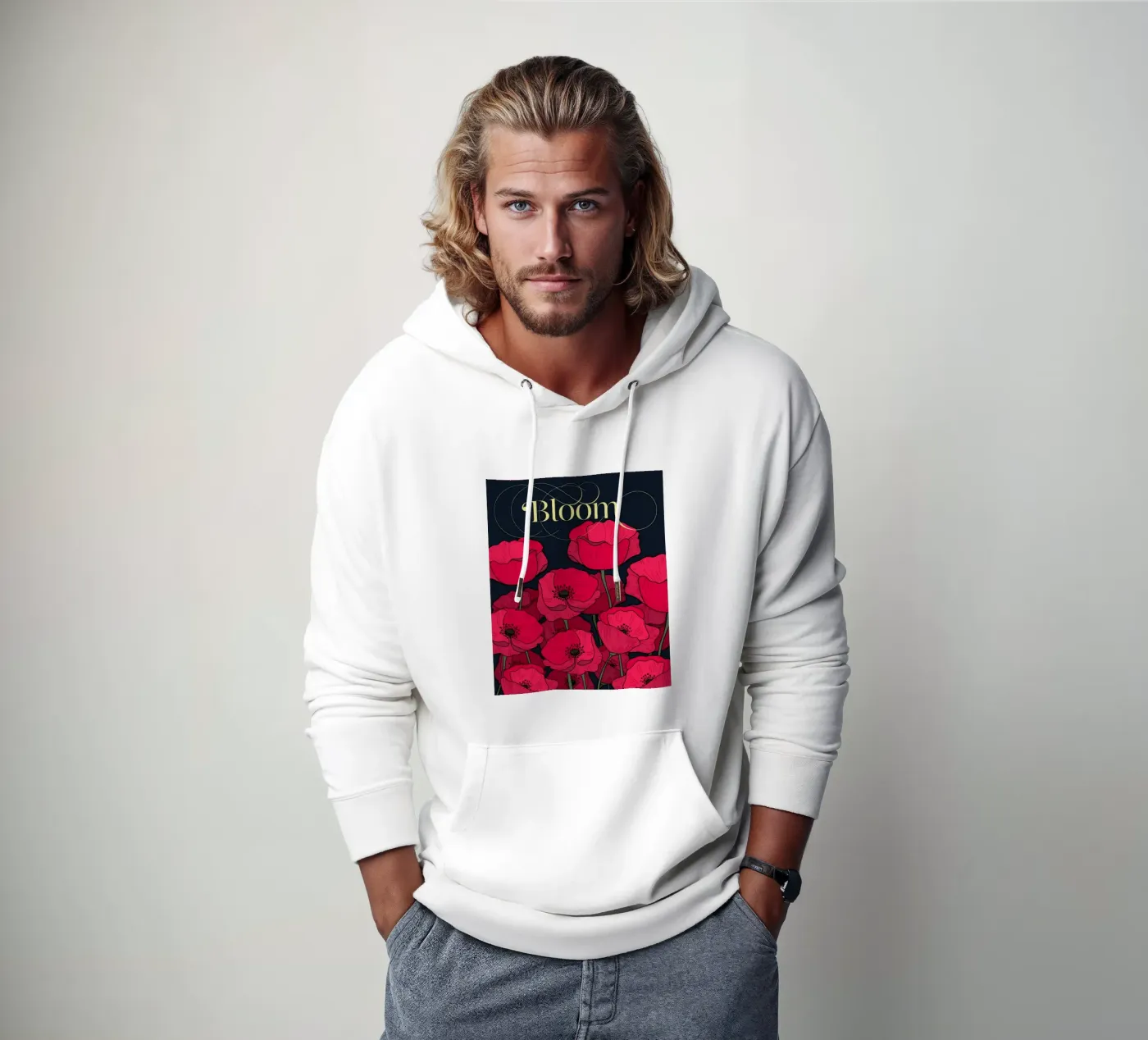 Bloom Fluo Version hoodie by DesigndN