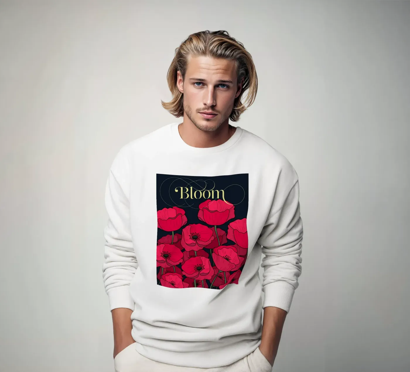 Bloom Fluo Version sweat de DesigndN