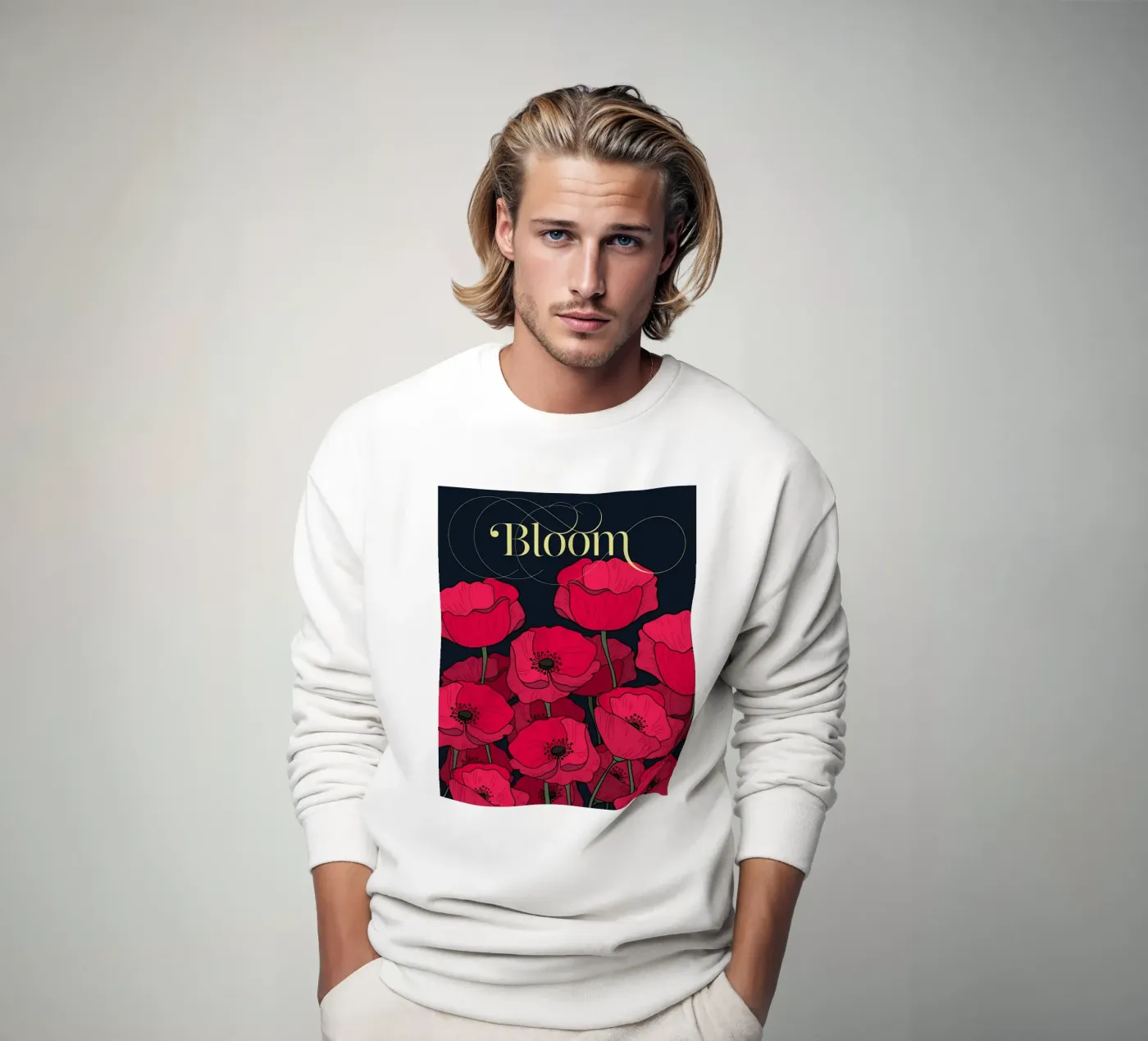 Bloom Fluo Version felpa da DesigndN