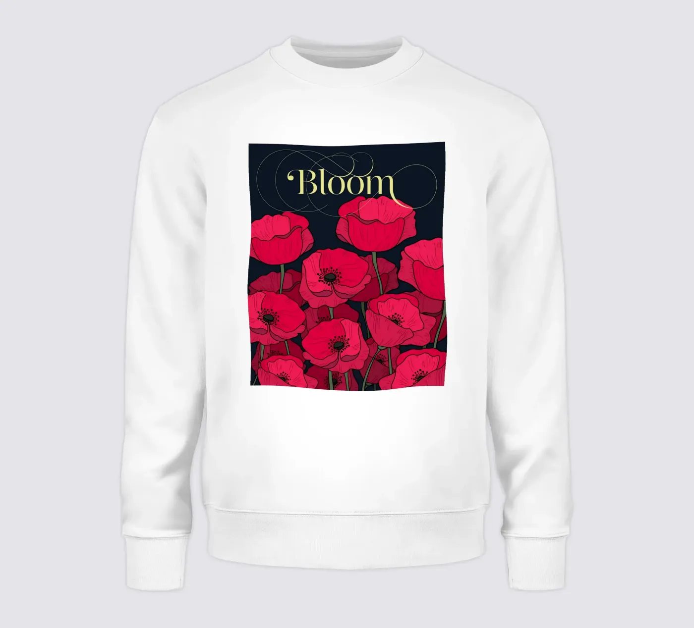 Bloom Fluo Version felpa da DesigndN