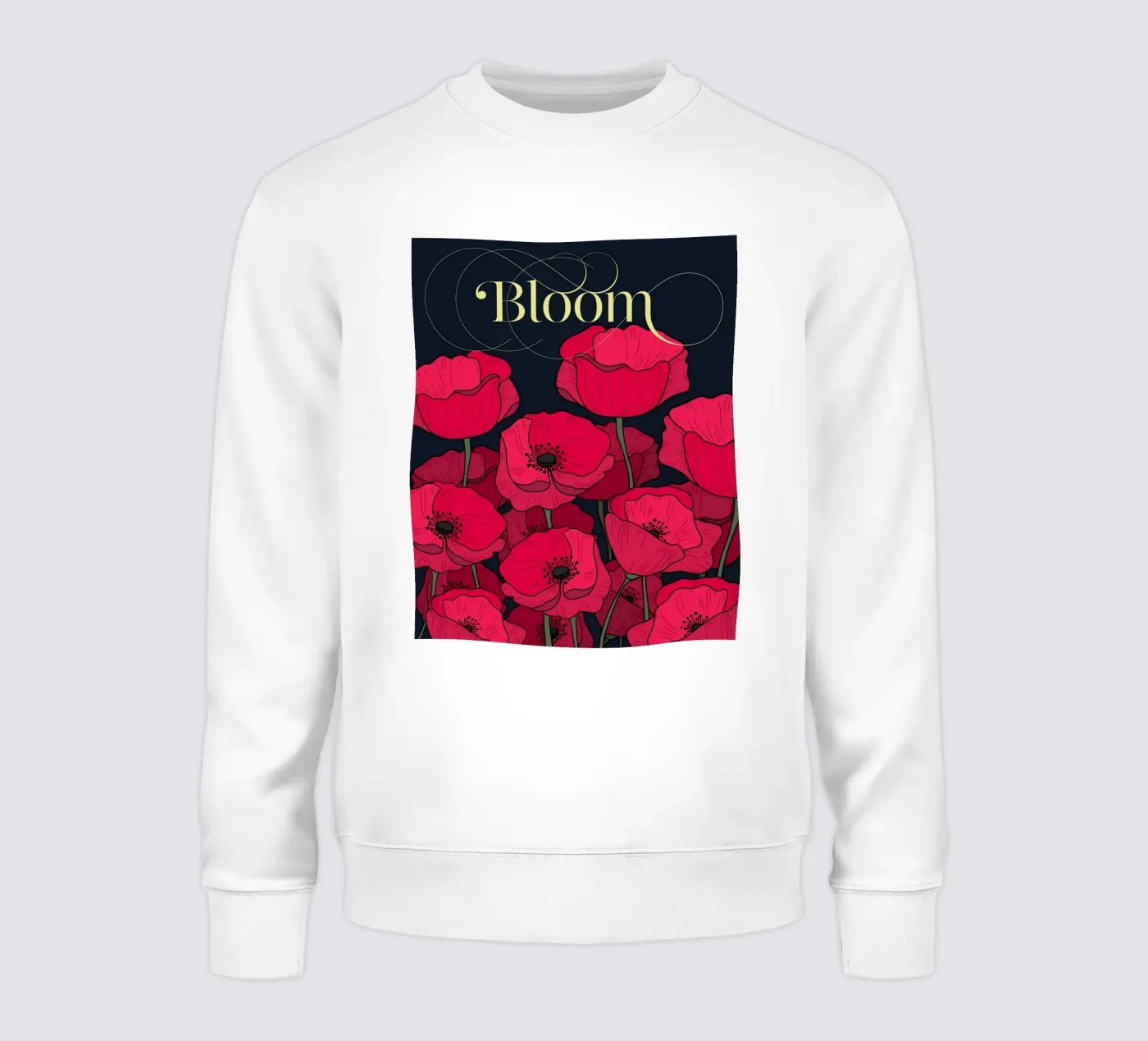 Bloom Fluo Version felpa da DesigndN