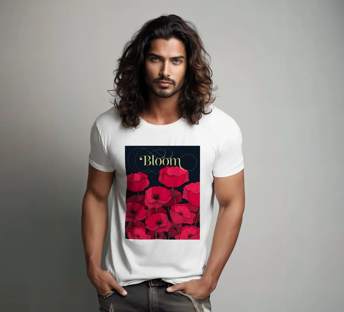 Bloom Fluo Version t-shirt da DesigndN