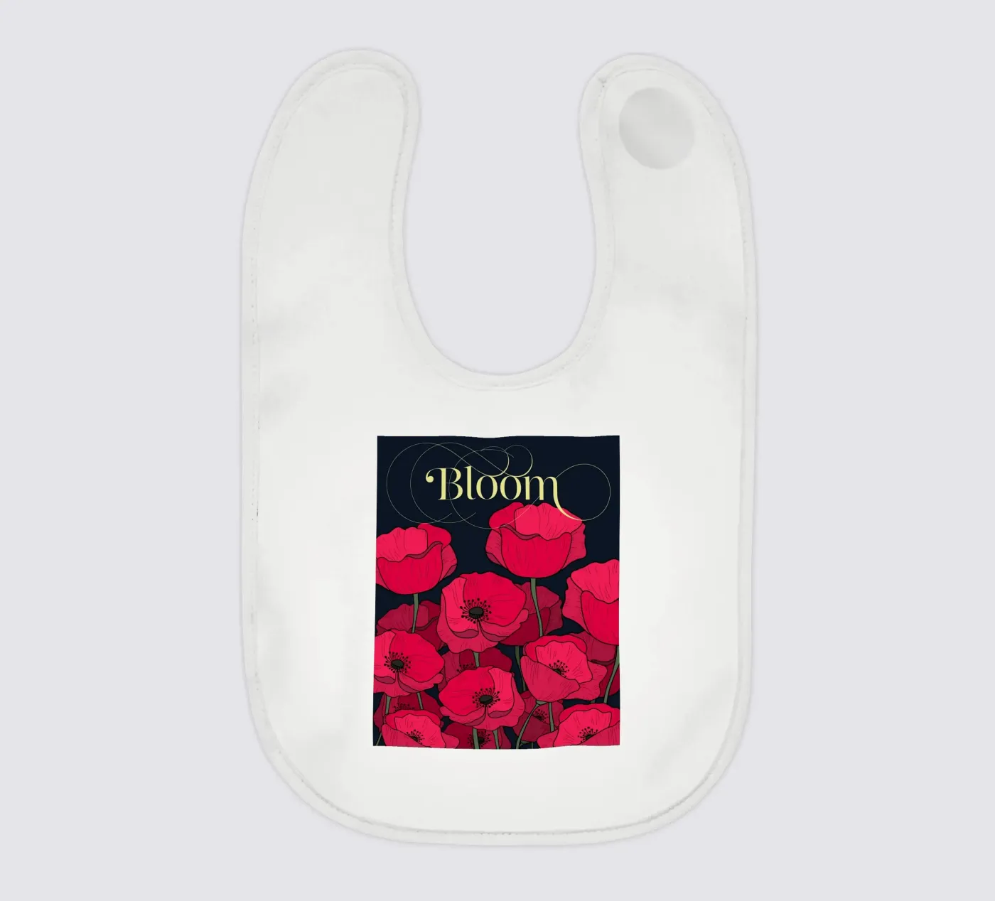 Bloom Fluo Version Babylätzchen von DesigndN