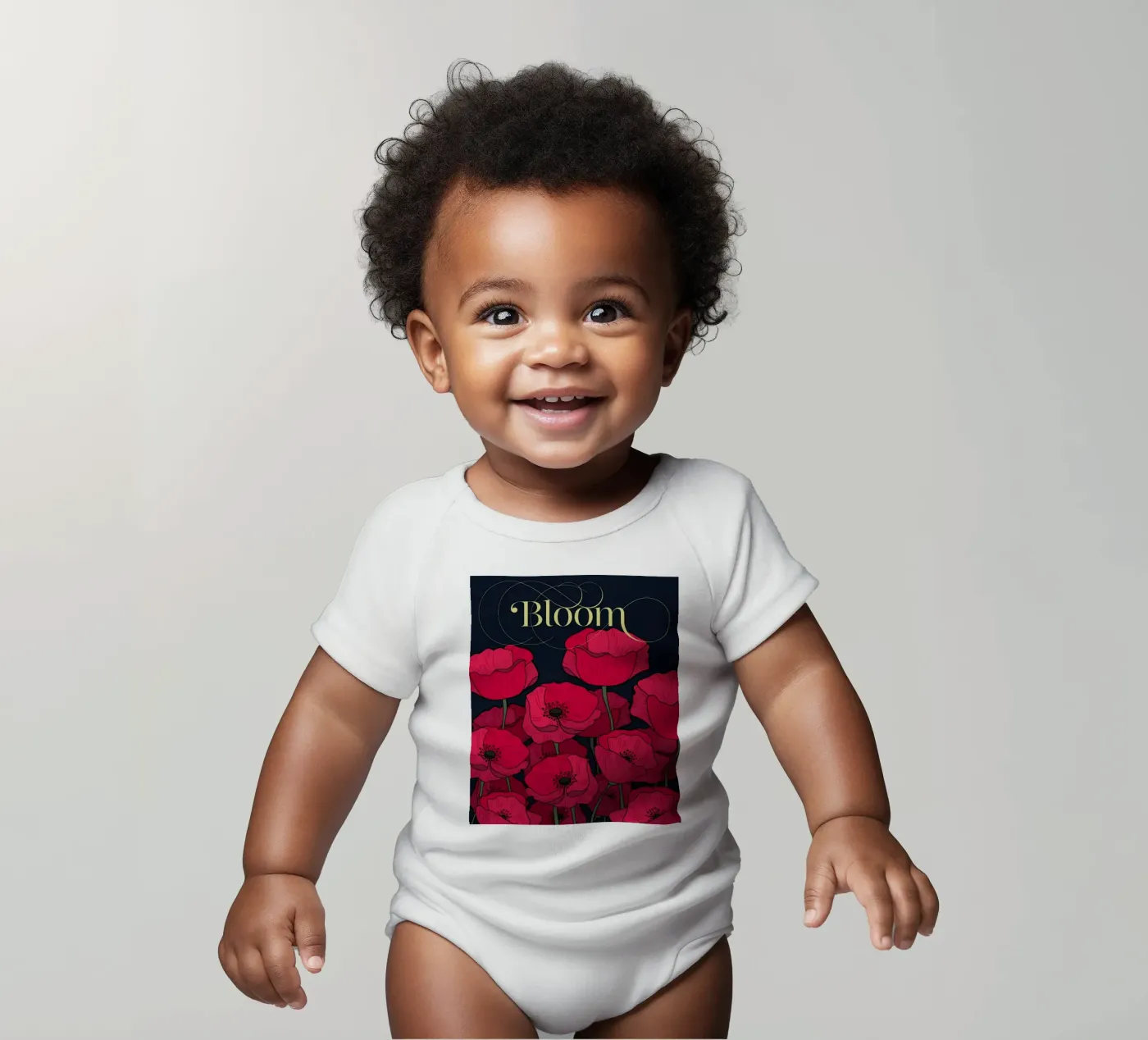 Bloom Fluo Version body bébé de DesigndN