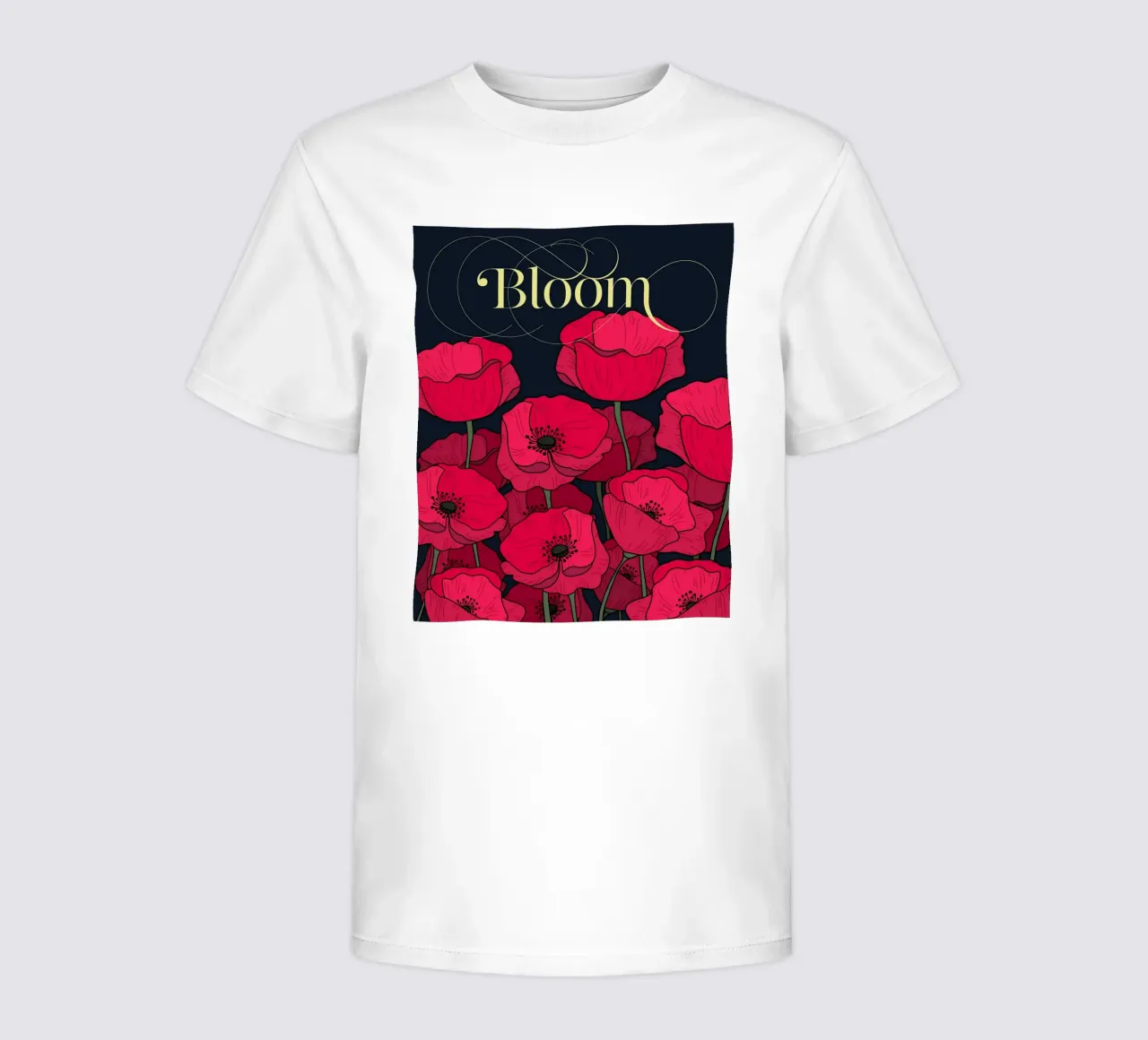 Bloom Fluo Version t-shirt bambini da DesigndN