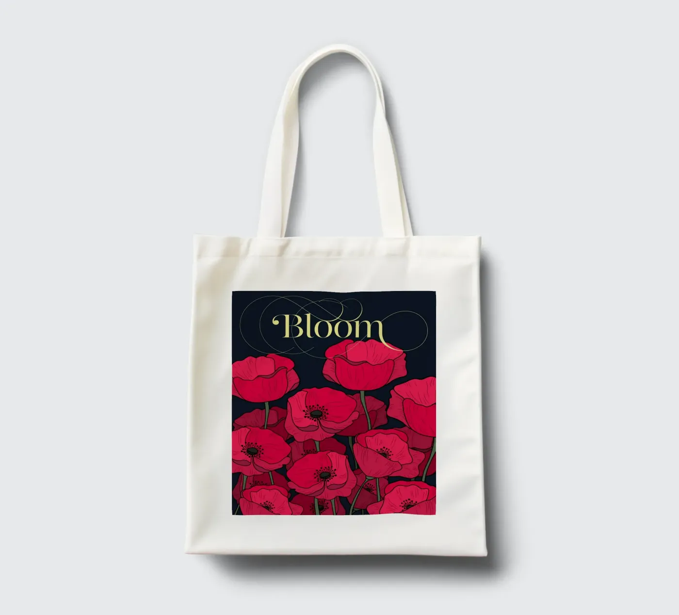 Bloom Fluo Version tote bag by DesigndN