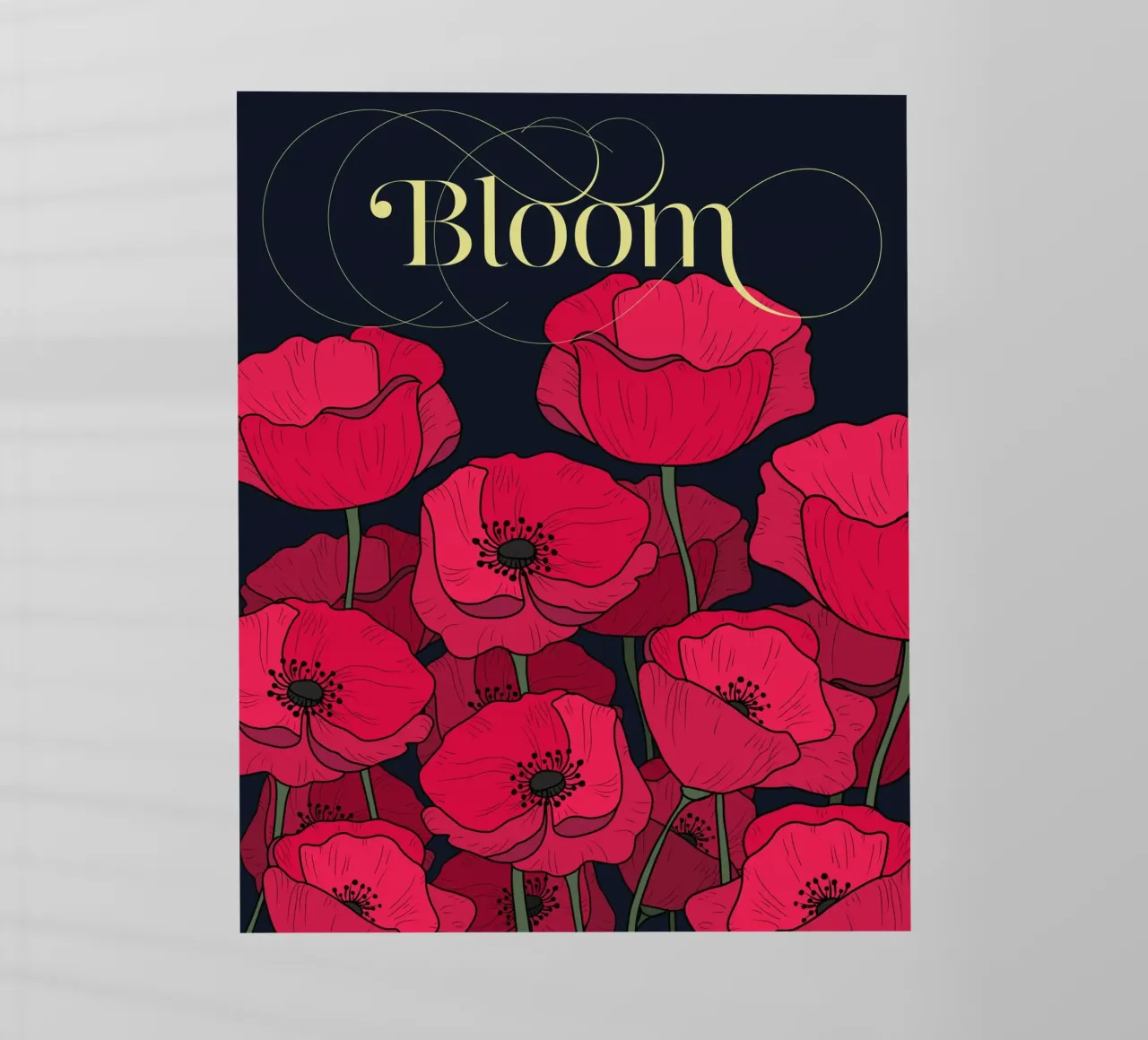 Bloom Fluo Version pellicola backlit da DesigndN