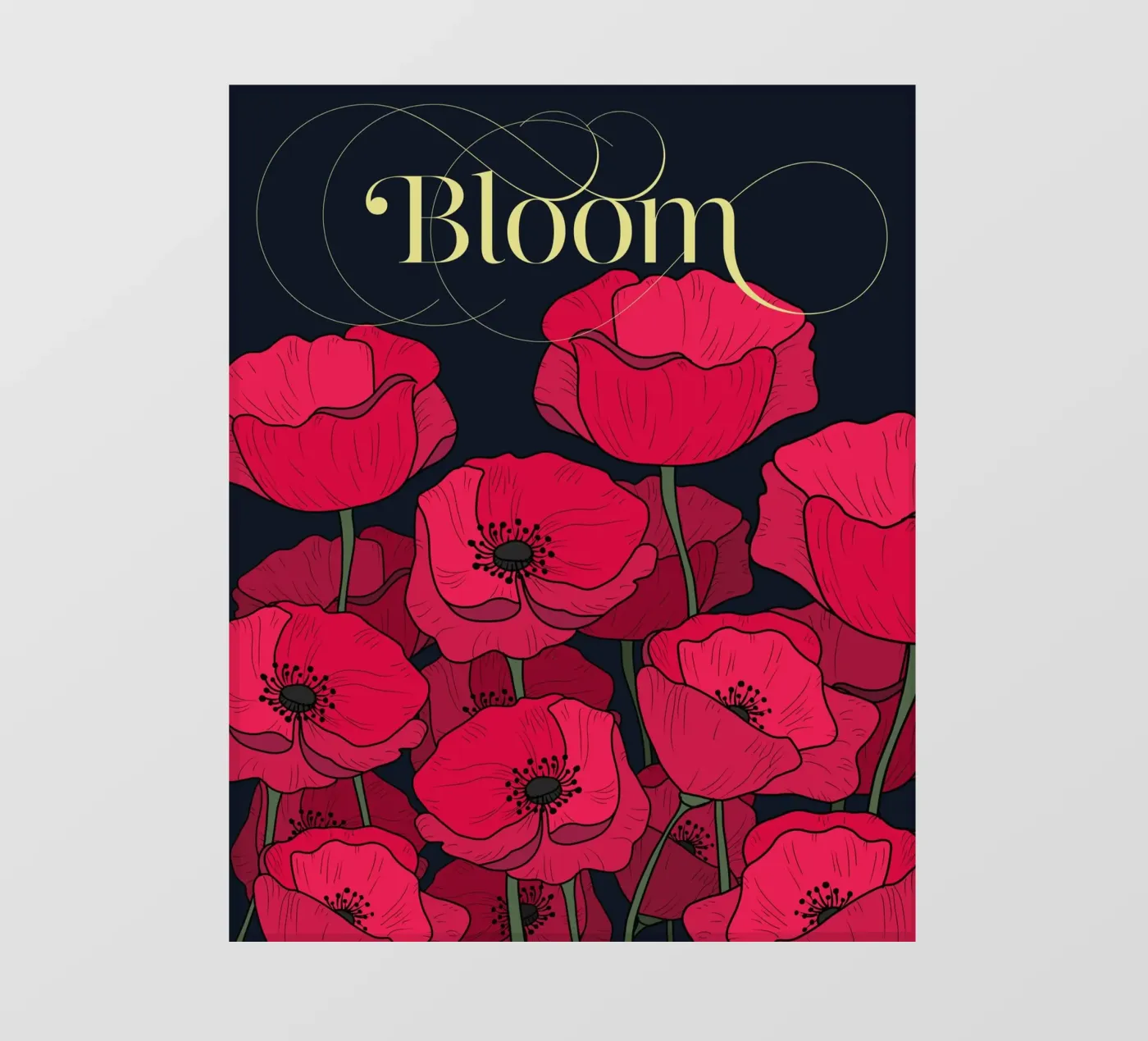 Bloom Fluo Version backlit folie van DesigndN