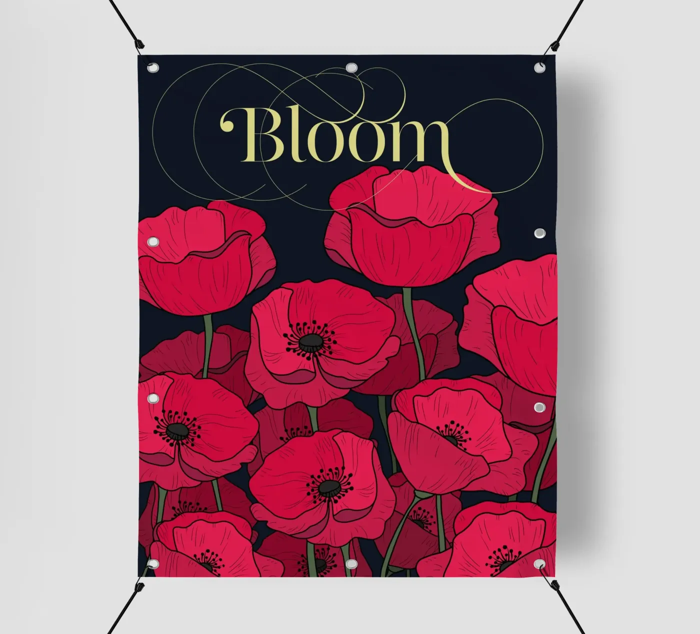 Bloom Fluo Version PVC Plane von DesigndN