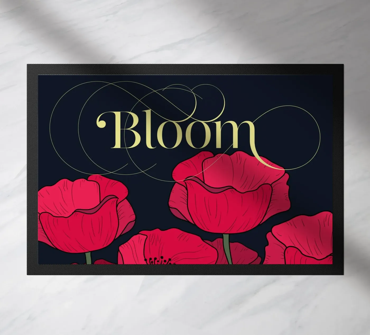 Bloom Fluo Version paillasson de DesigndN