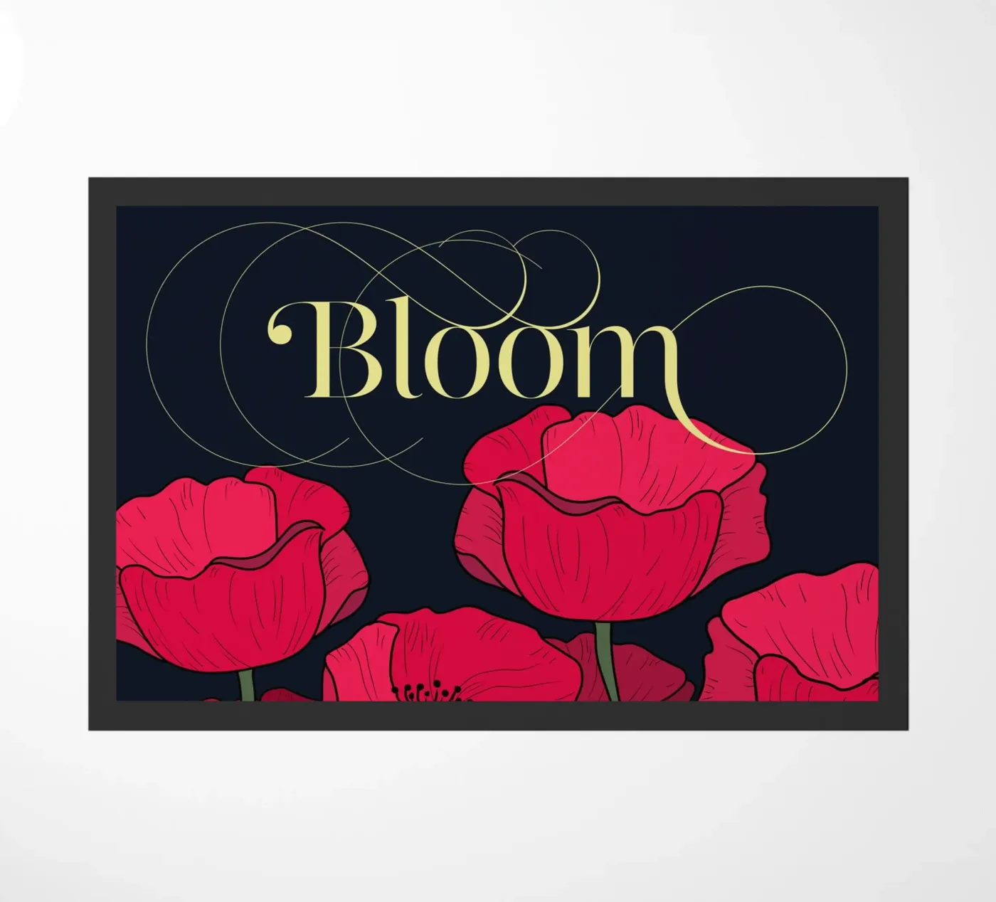 Bloom Fluo Version paillasson de DesigndN