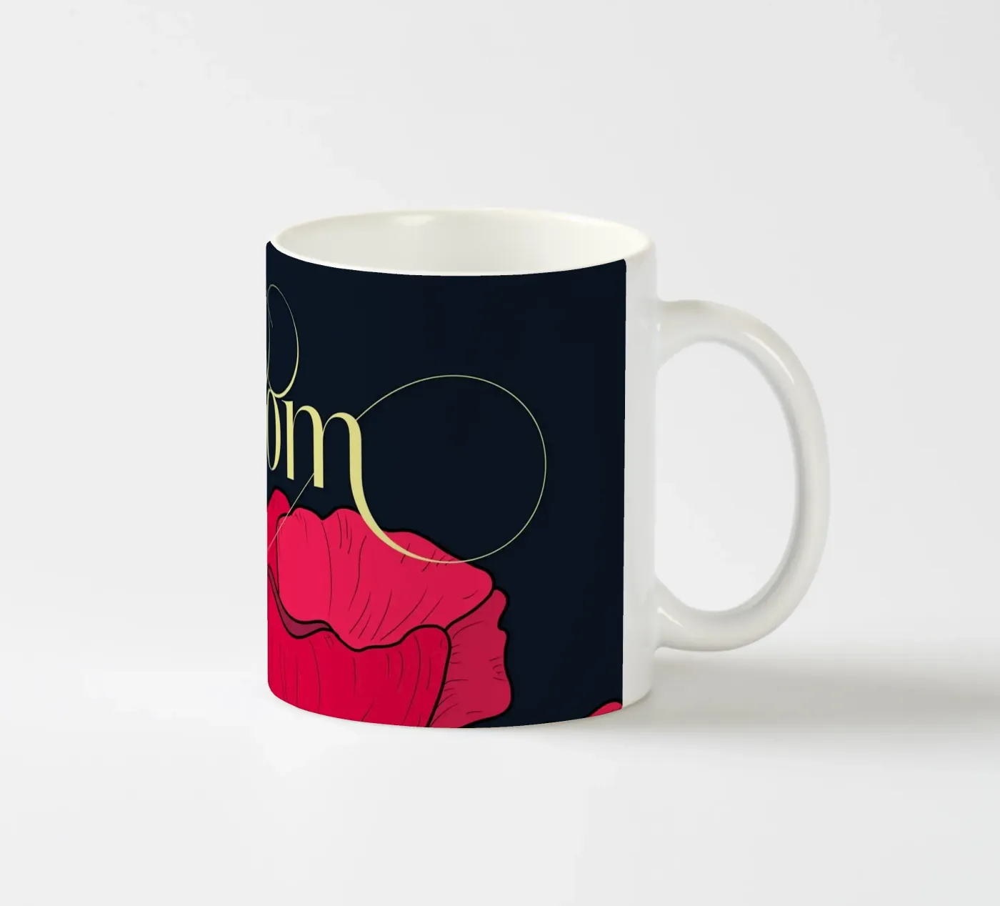 Bloom Fluo Version ceramic mug by DesigndN