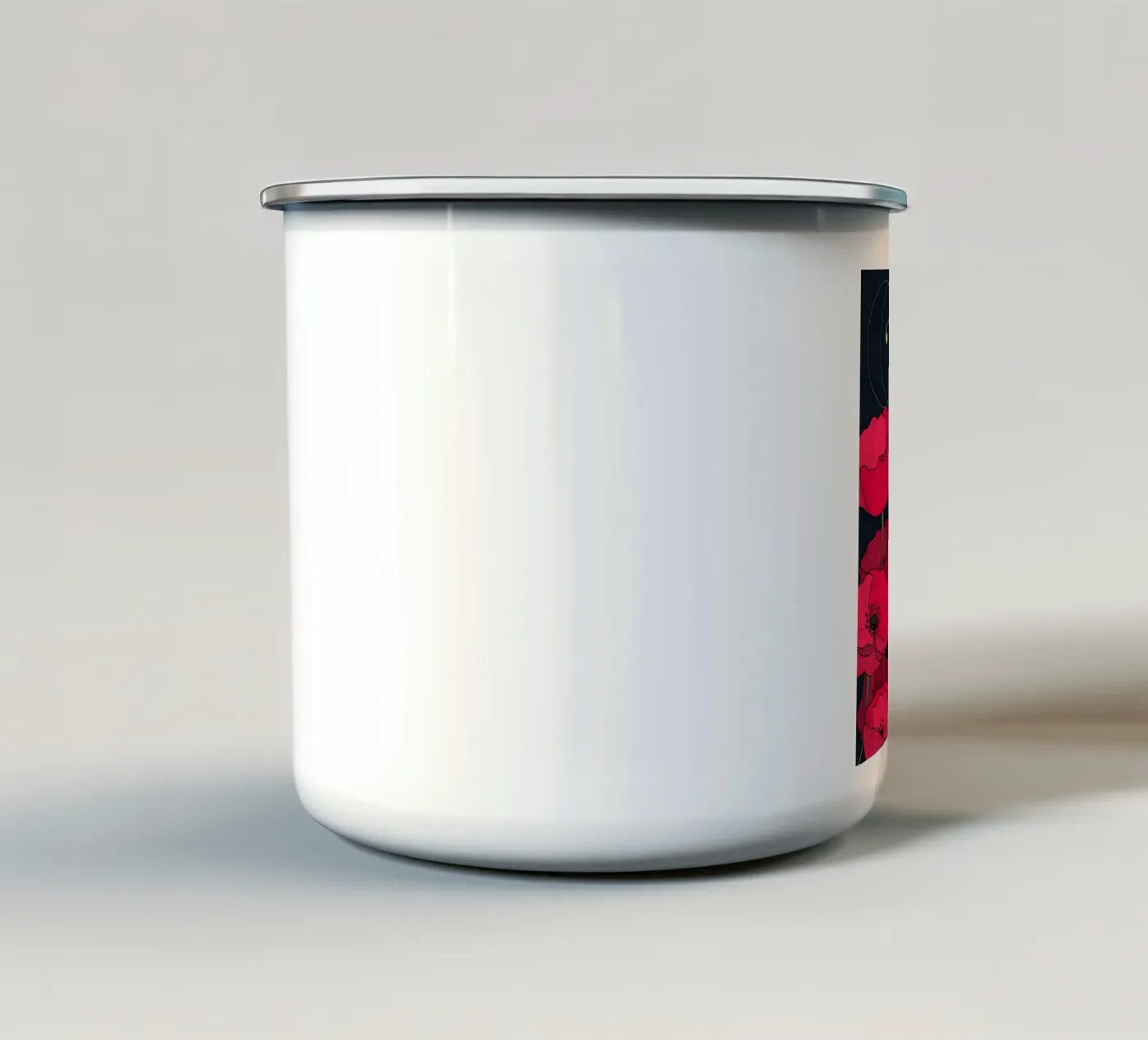 Bloom Fluo Version enamel mug by DesigndN