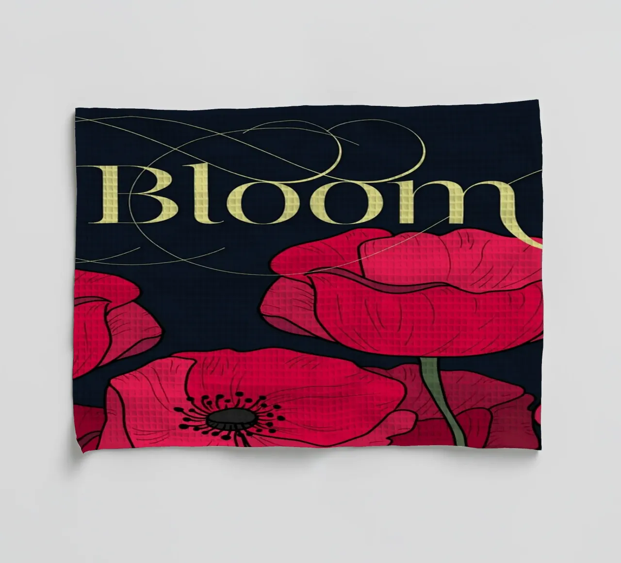 Bloom Fluo Version canovaccio da cucina da DesigndN