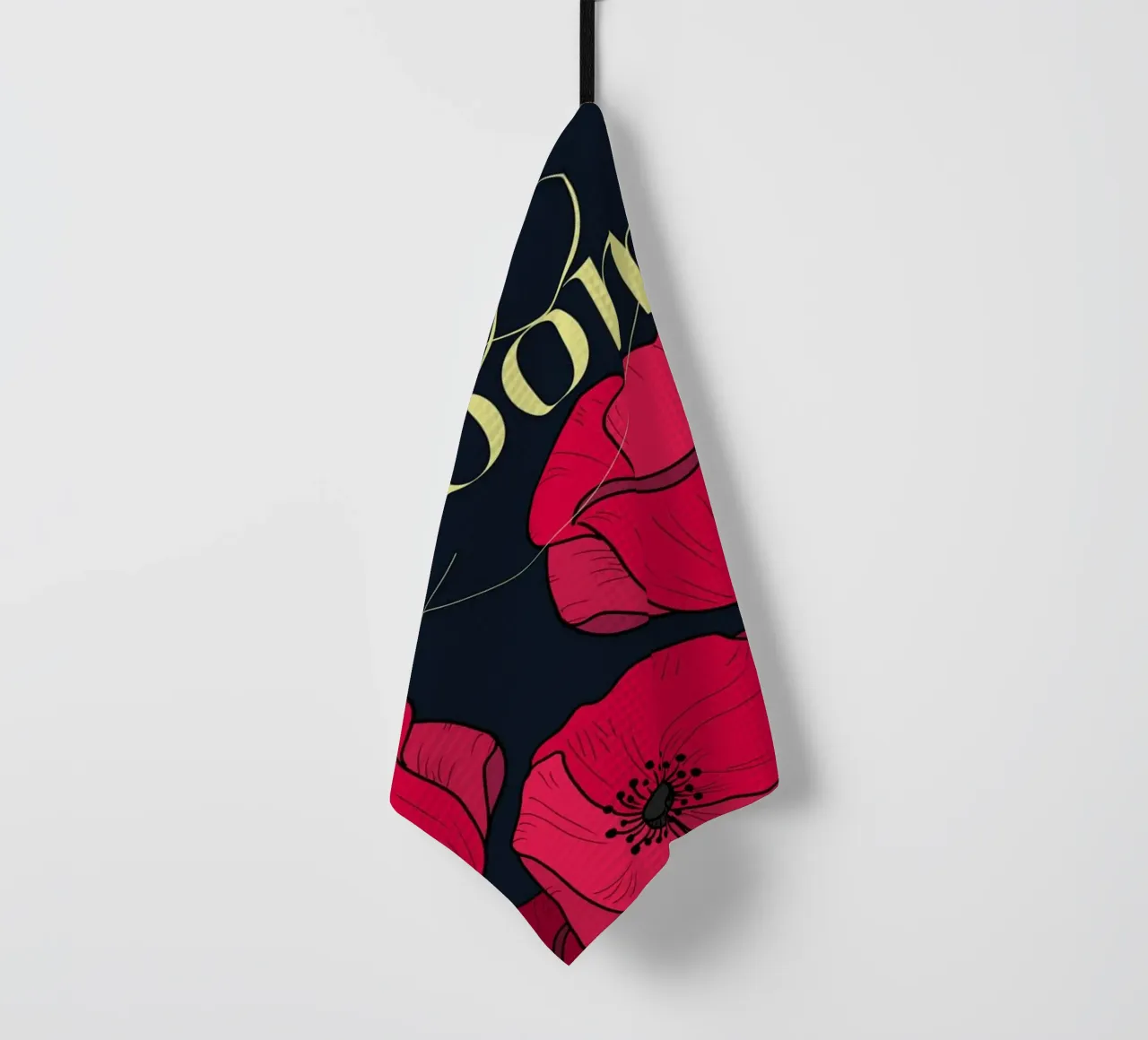 Bloom Fluo Version canovaccio da cucina da DesigndN