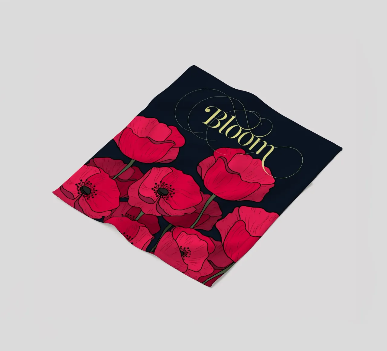 Bloom Fluo Version coperta in pile da designdn