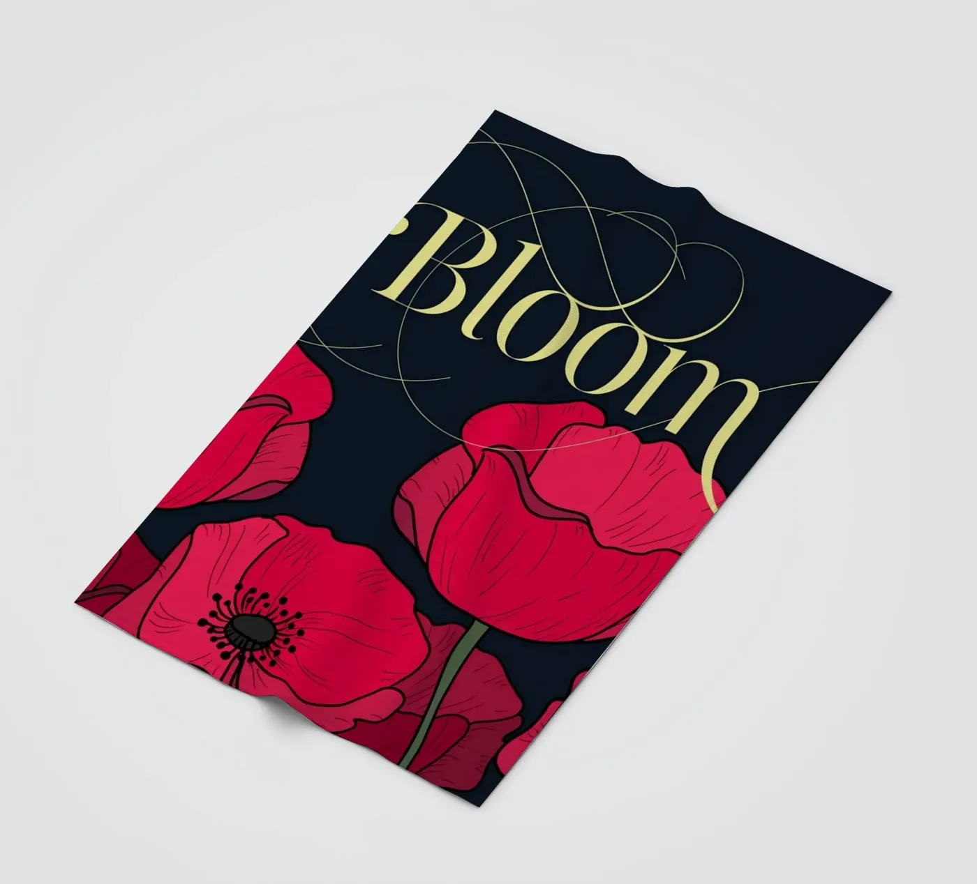 Bloom Fluo Version plaid polaire de DesigndN