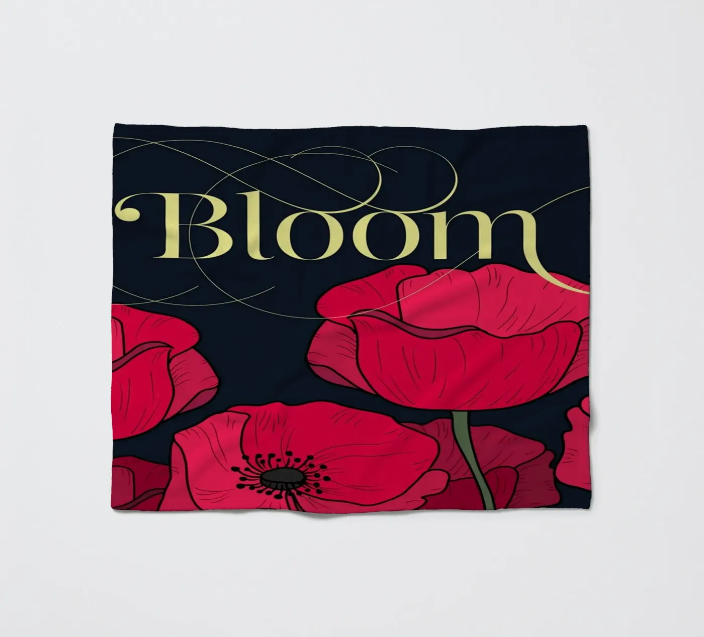 Bloom Fluo Version plaid polaire de DesigndN