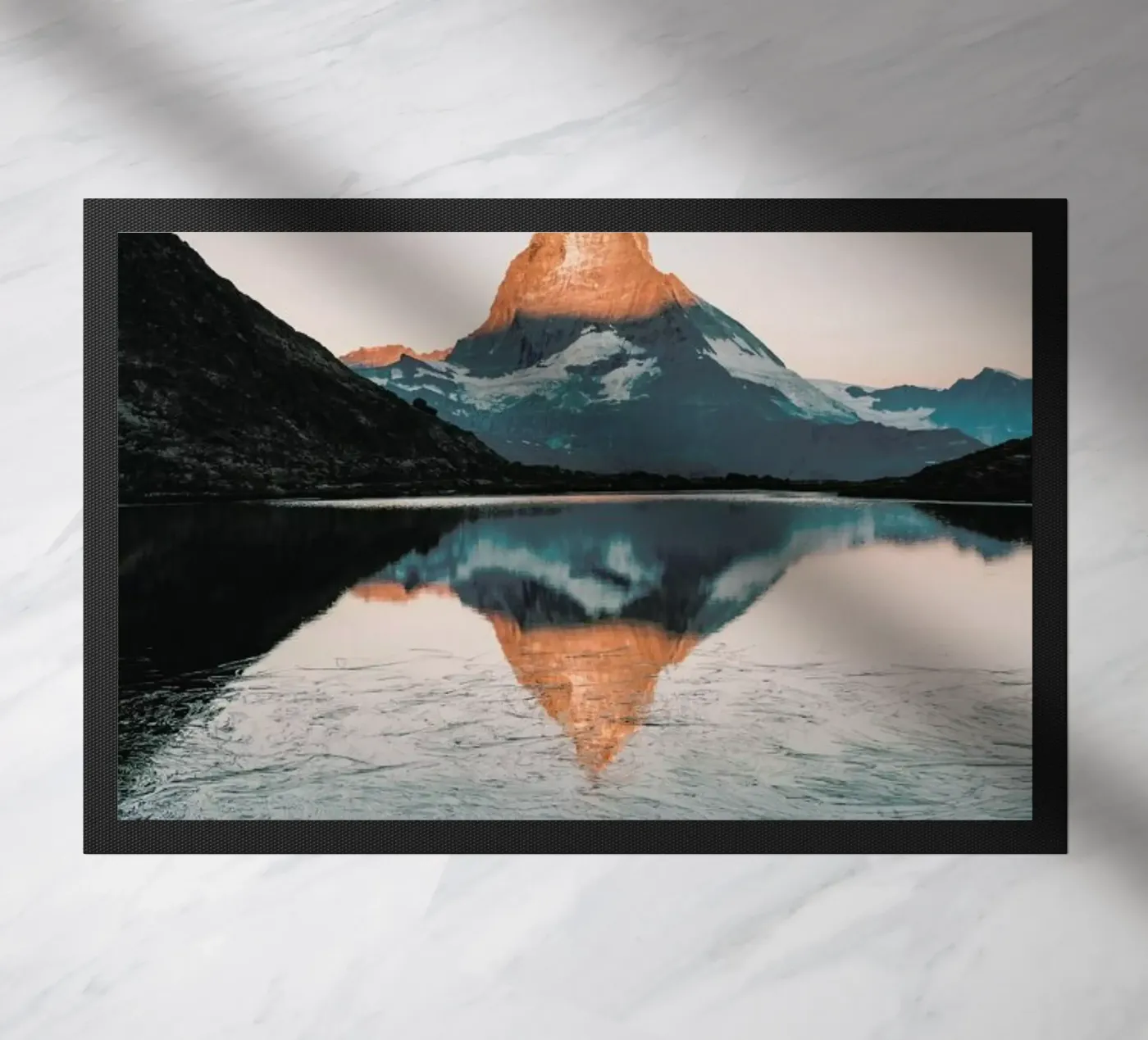 Sunrise Reflection deurmat van METROPOLIS