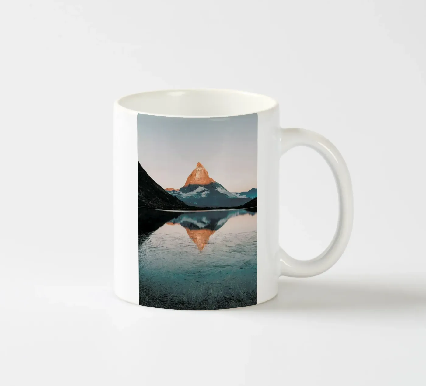Sunrise Reflection ceramic mug by METROPOLIS