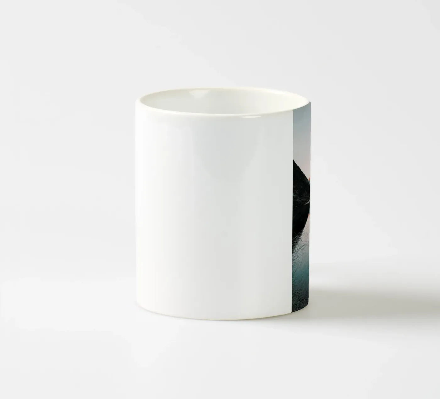 Sunrise Reflection ceramic mug by METROPOLIS