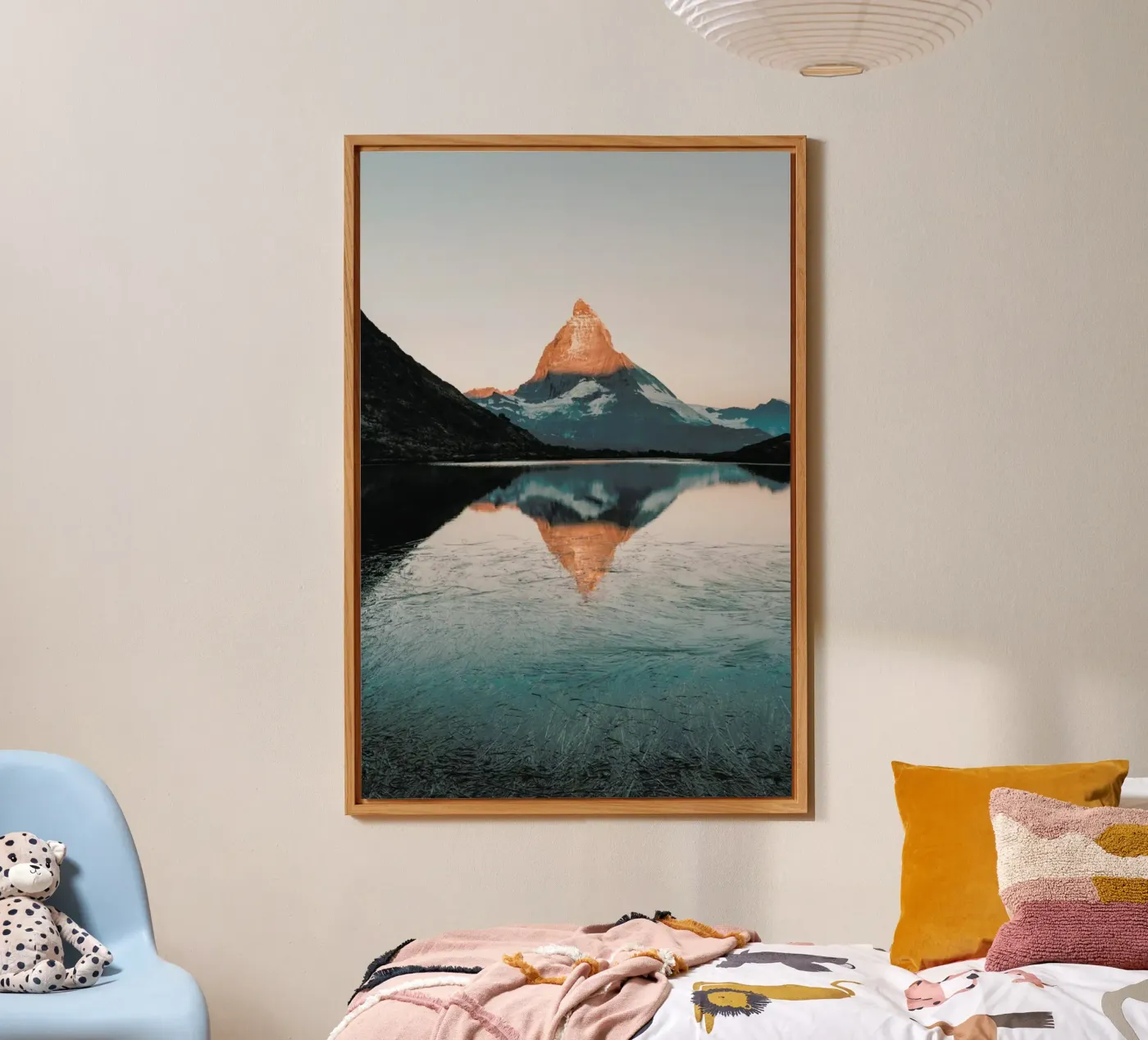 Sunrise Reflection forex plate by METROPOLIS