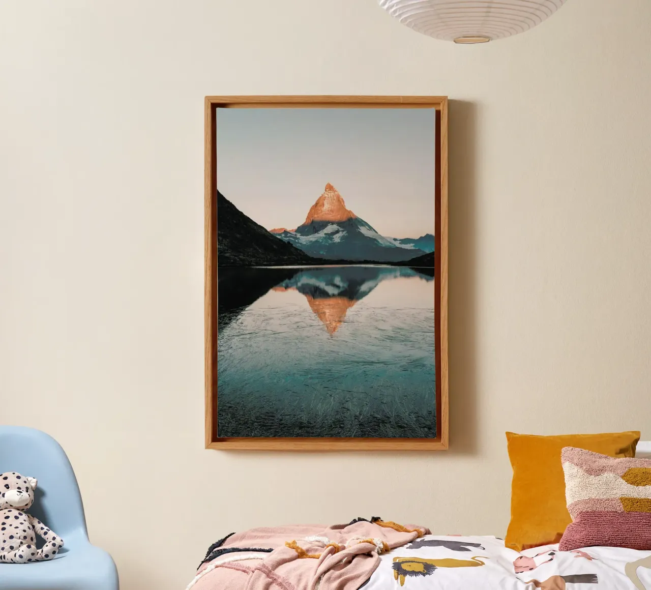 Sunrise Reflection toile de METROPOLIS