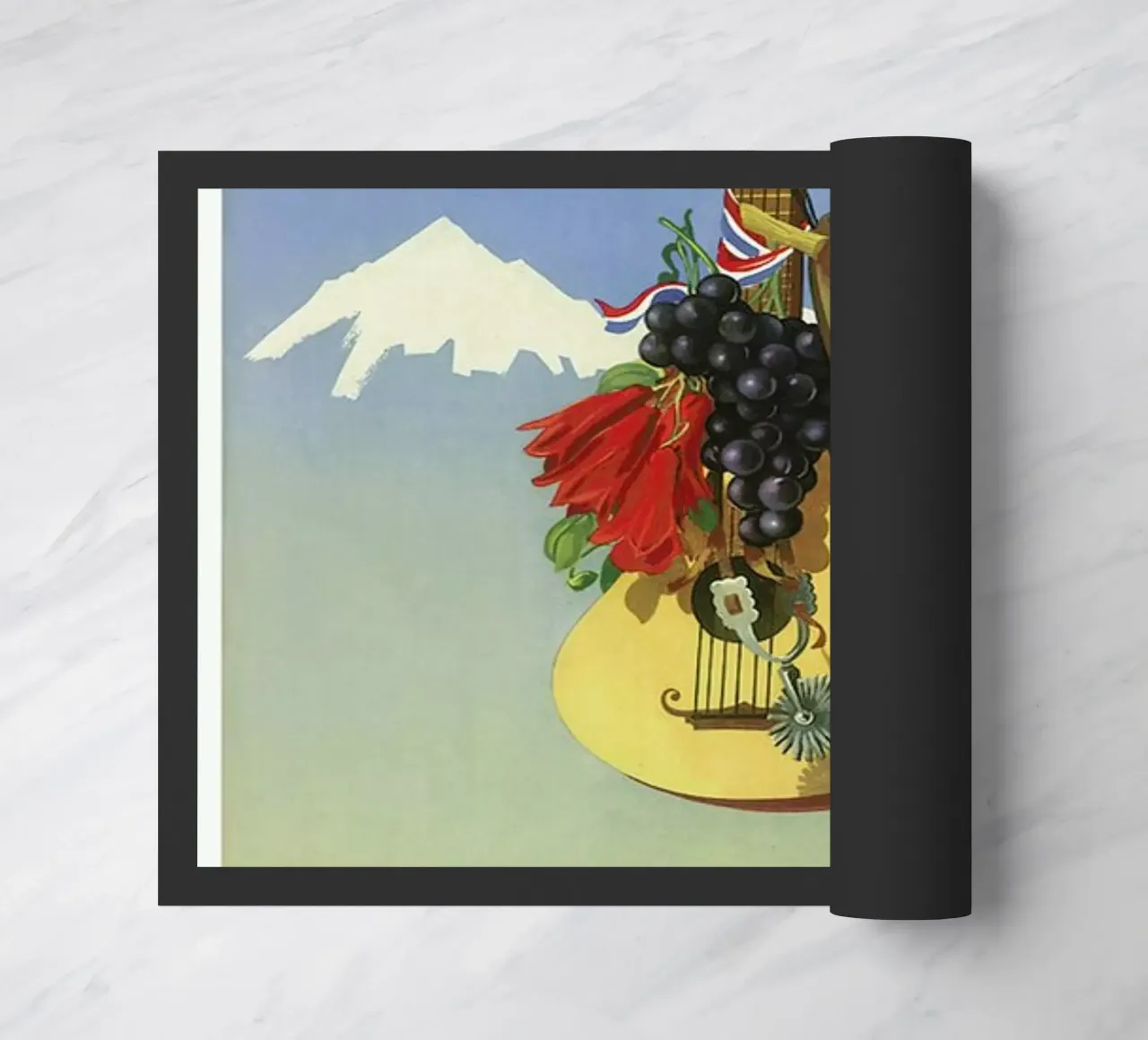 chile doormat by Robert Livingston