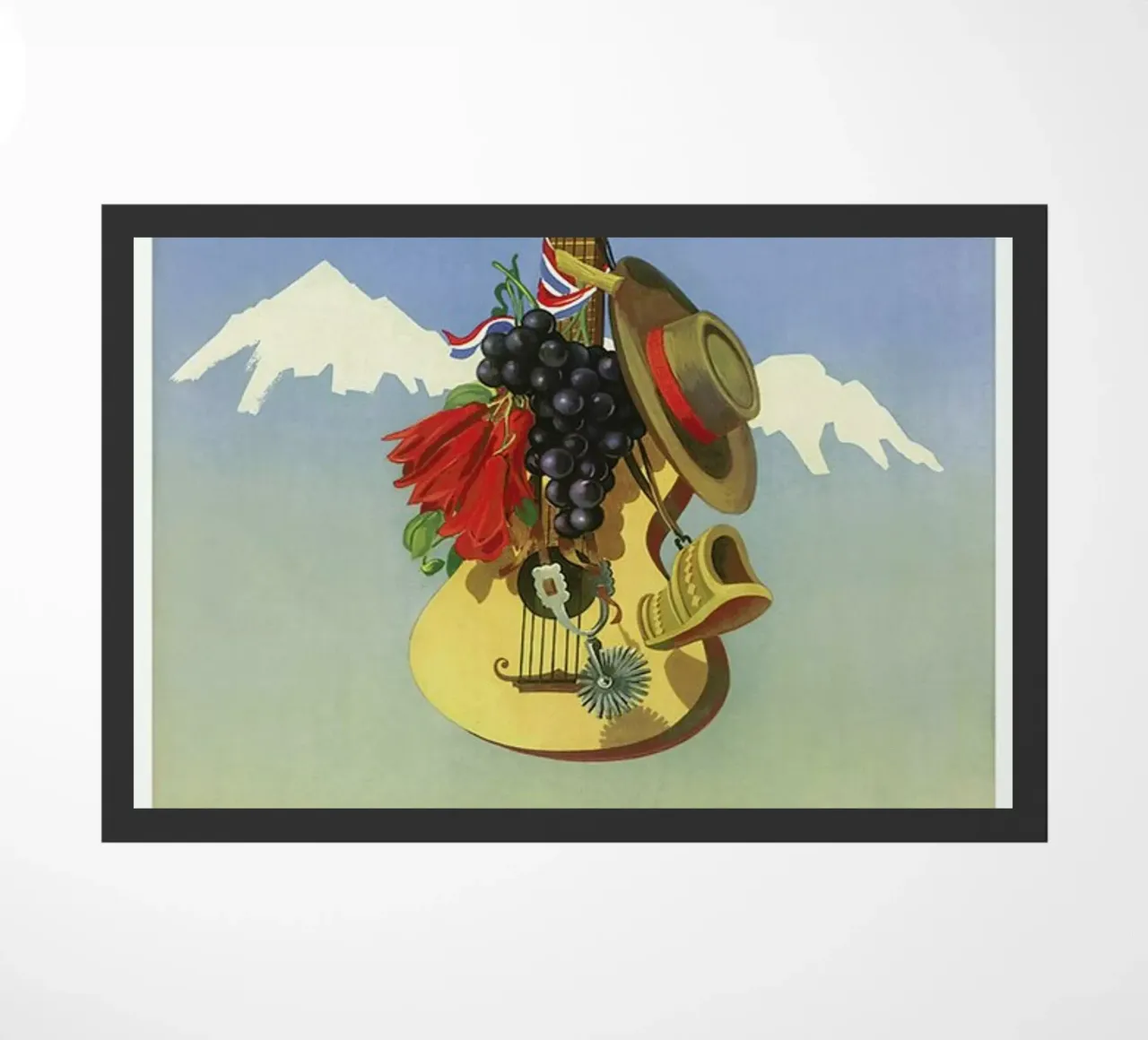 chile doormat by Robert Livingston