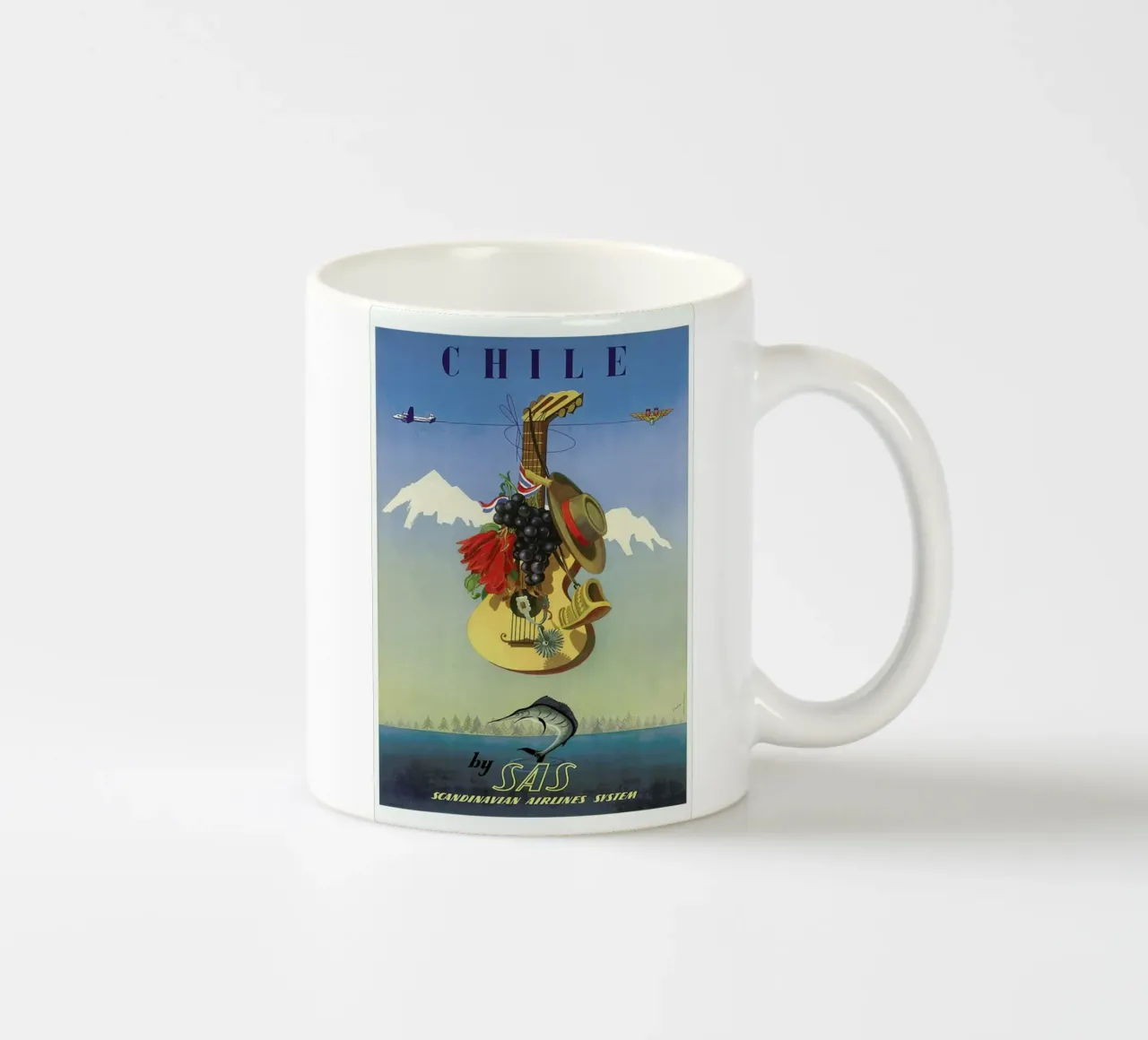 chile tazza in ceramica da Robert Livingston