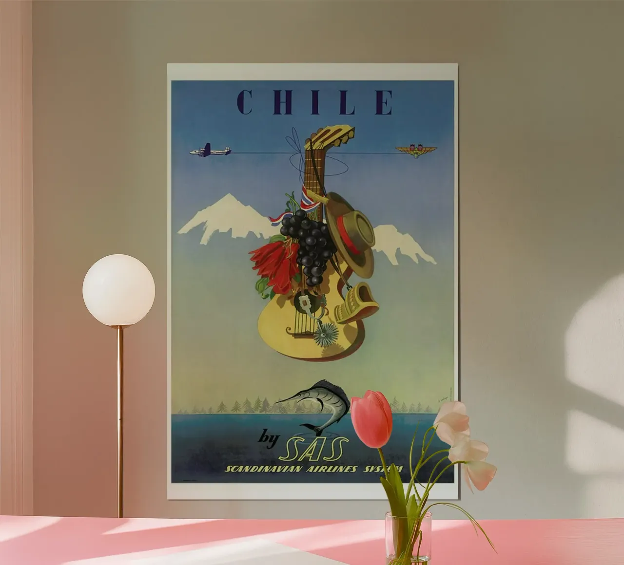 chile poster van Robert Livingston
