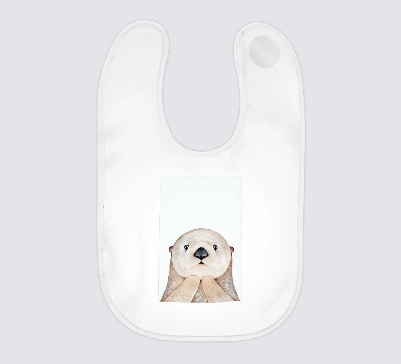 Olle The Otter bavaglino da Little Flourishes