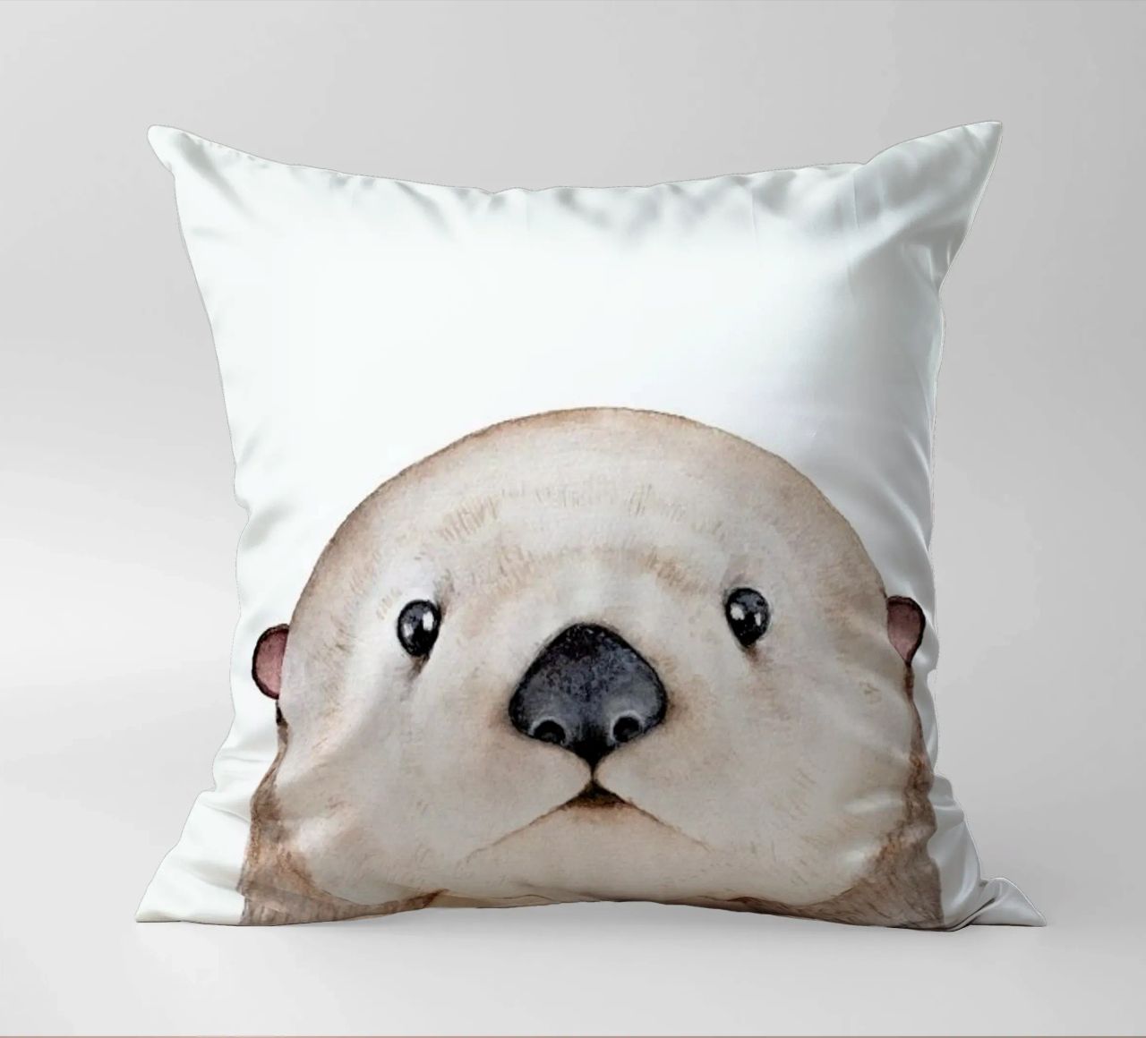 Olle The Otter cuscino da Little Flourishes