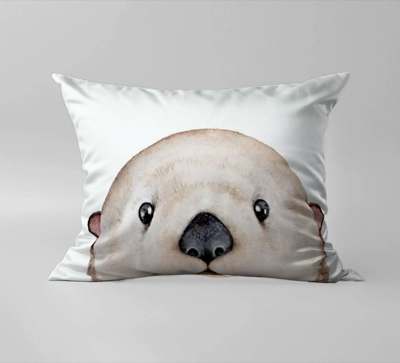 Olle The Otter cuscino da Little Flourishes