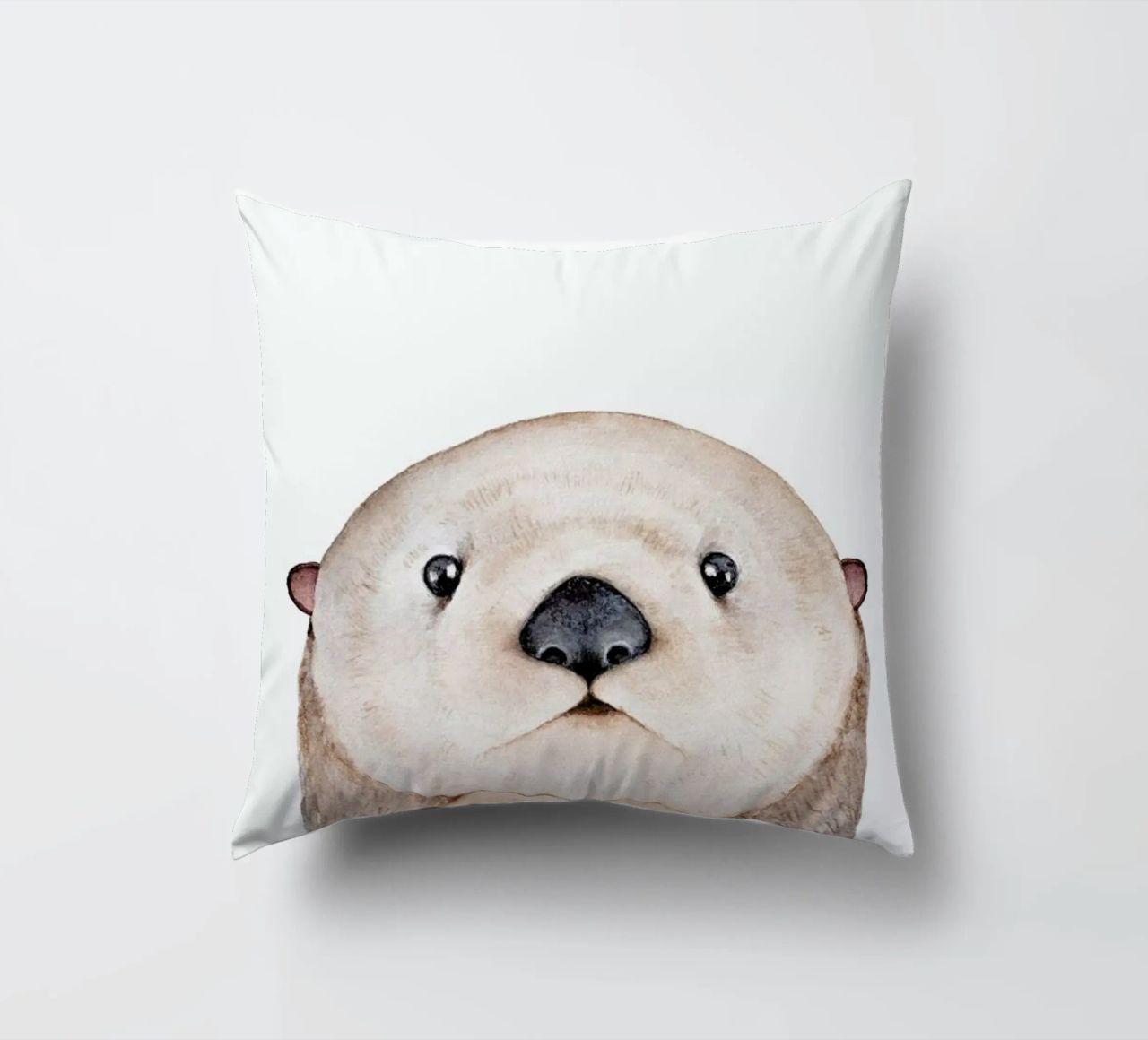 Olle The Otter cuscino da Little Flourishes