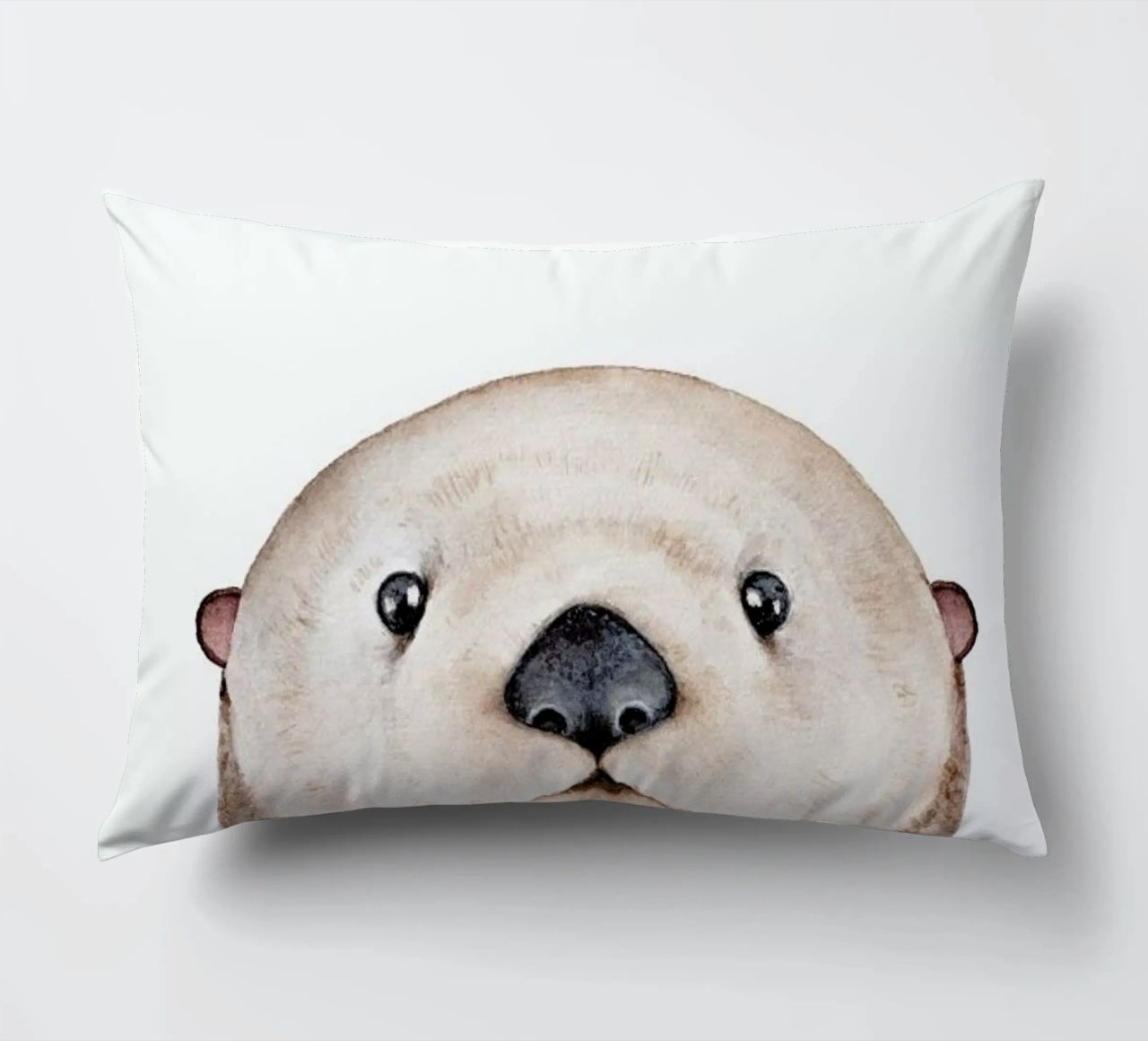 Olle The Otter cuscino da Little Flourishes