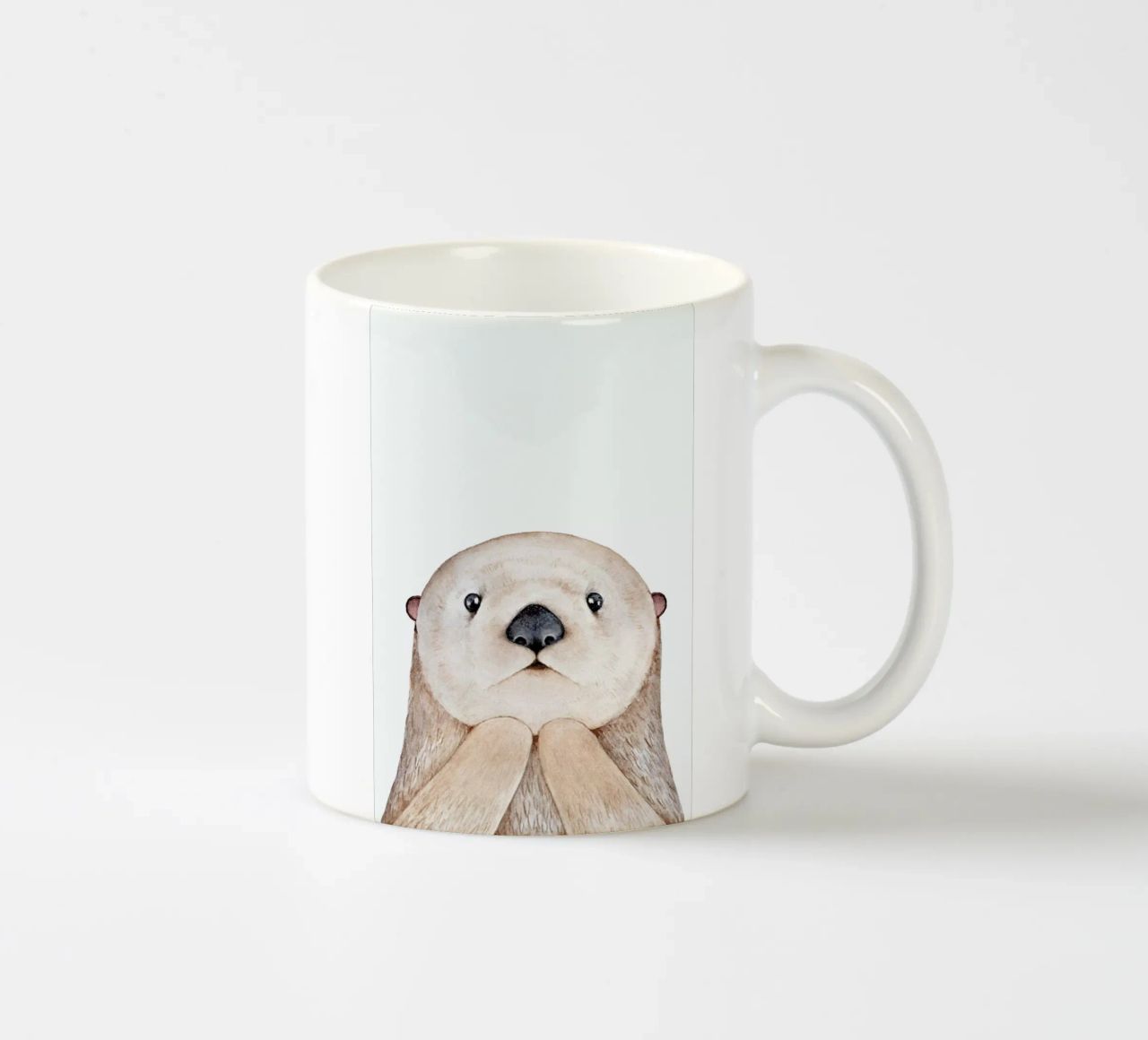 Olle The Otter tazza in ceramica da Little Flourishes