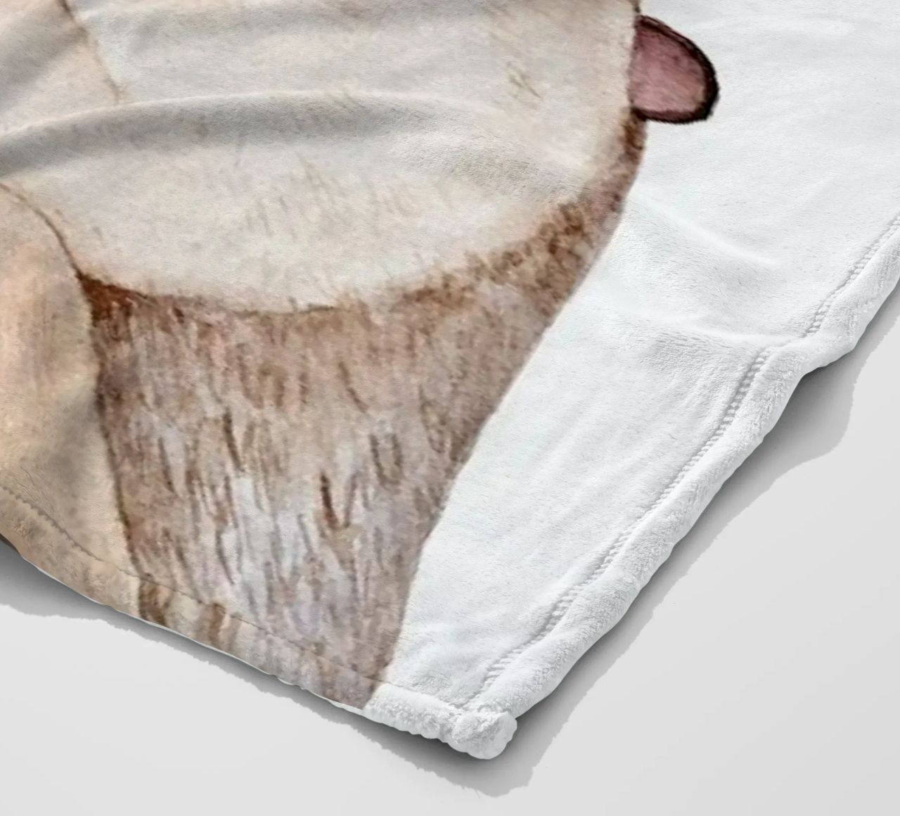 Olle The Otter coperta in pile da Little Flourishes