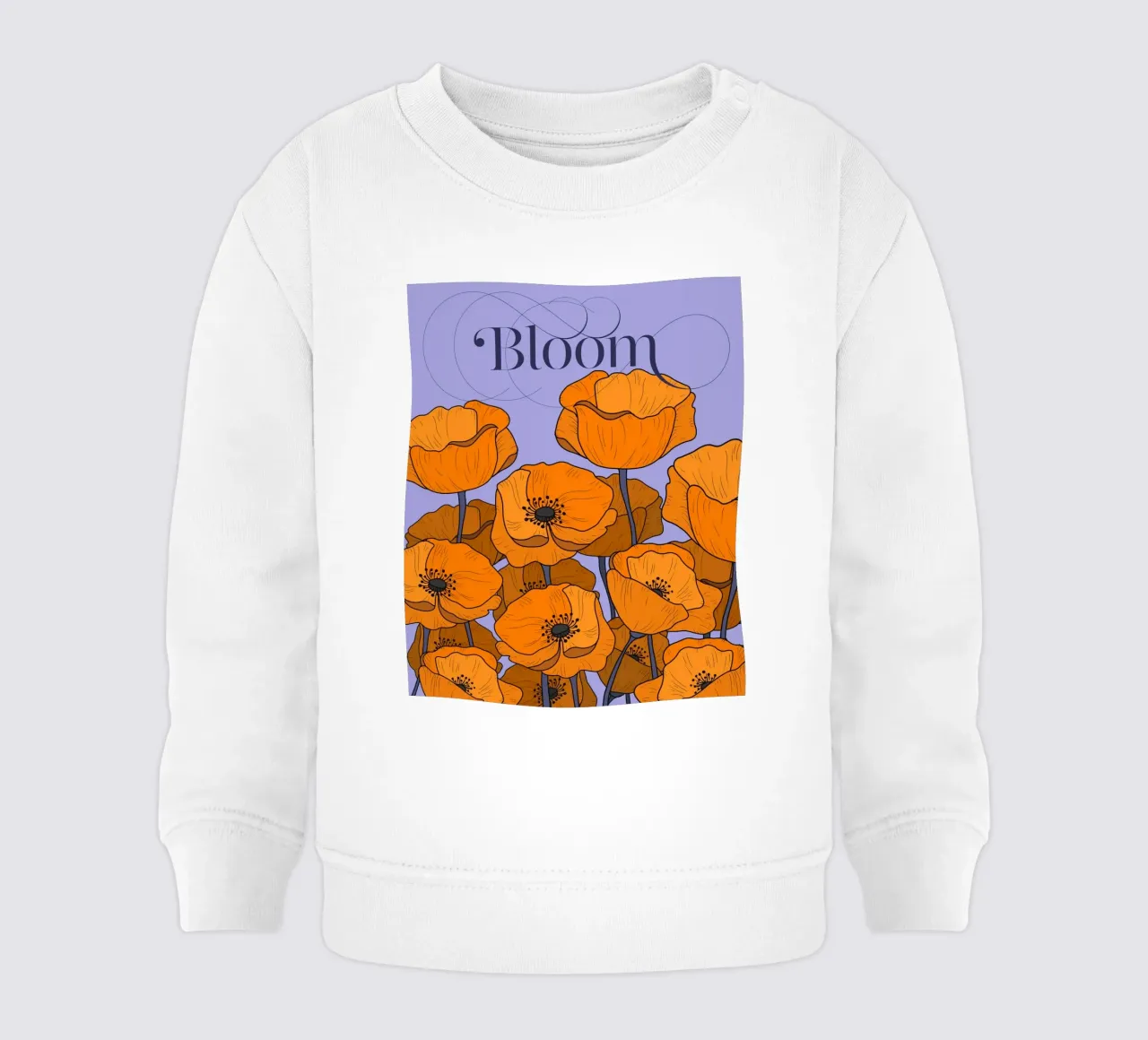 Bloom Pastel Version felpa neonato da designdn