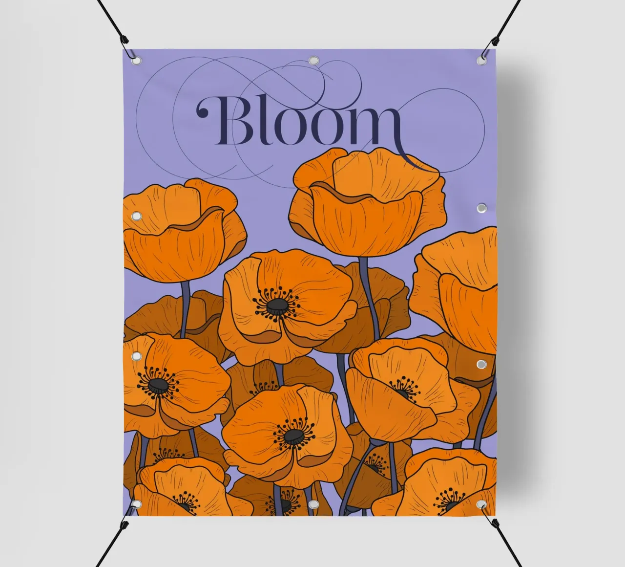 Bloom Pastel Version telo in pvc da designdn