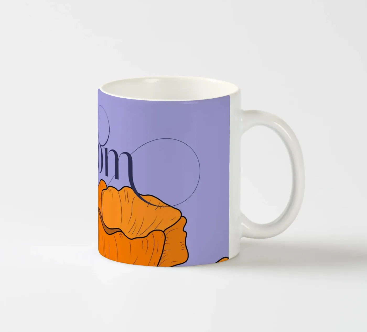 Bloom Pastel Version ceramic mug by DesigndN