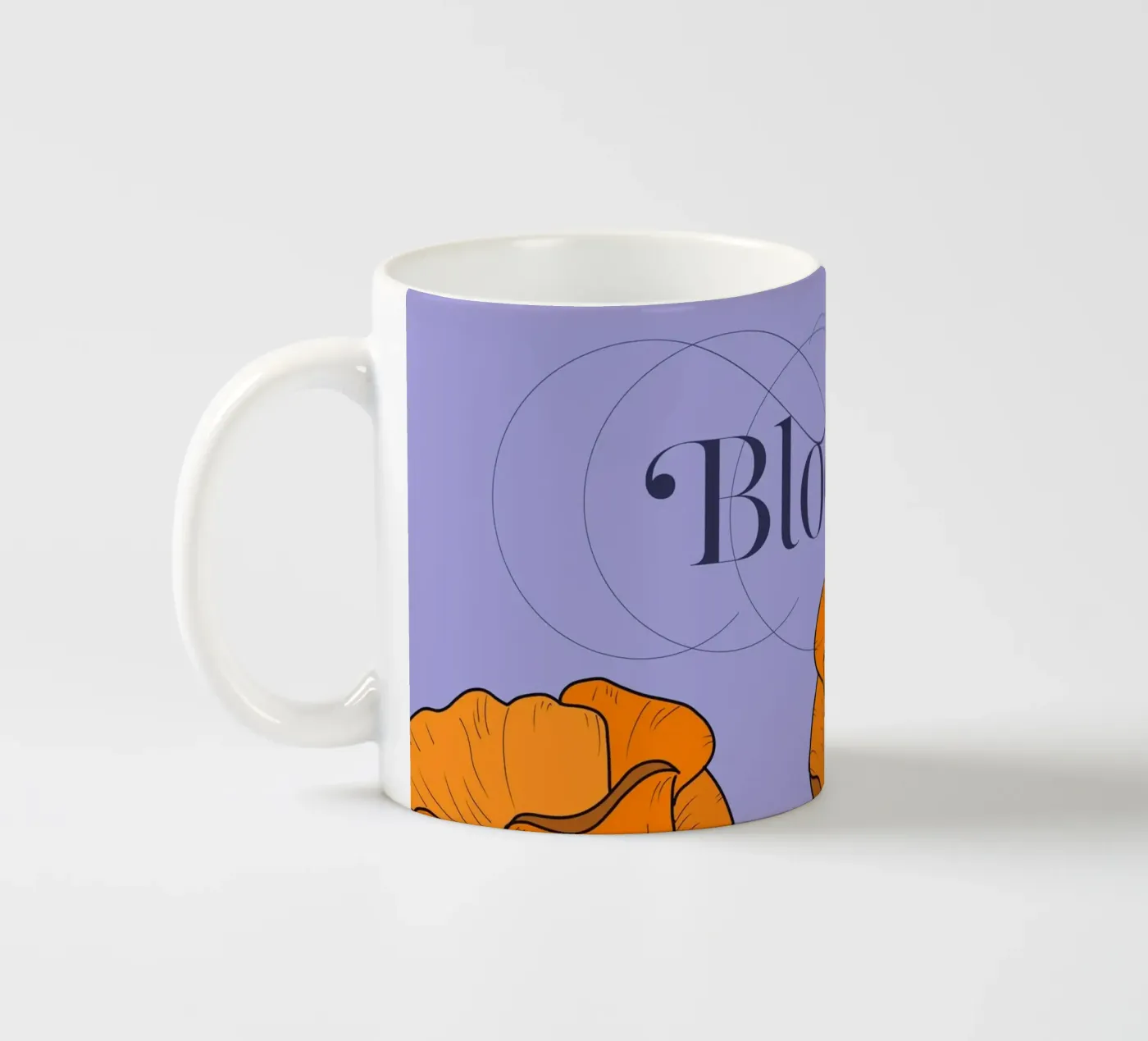 Bloom Pastel Version ceramic mug by DesigndN