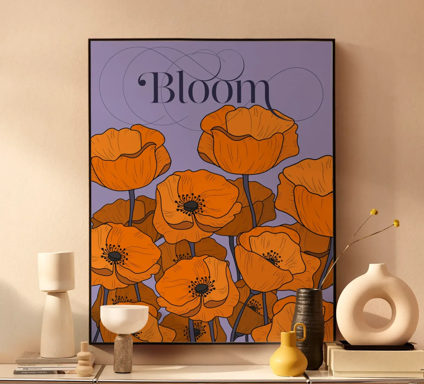 Bloom Pastel Version acrylic glass by DesigndN