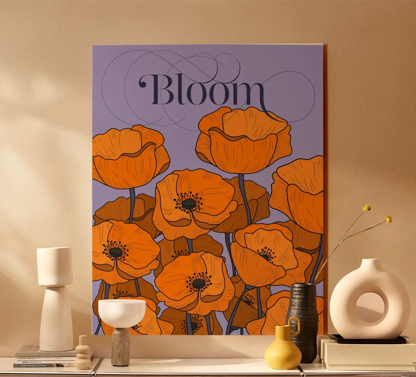 Bloom Pastel Version acrylic glass by DesigndN