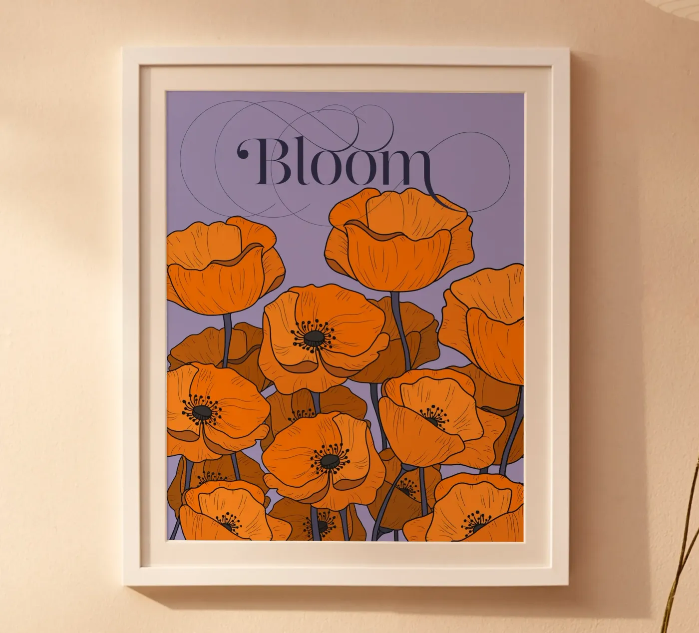 Bloom Pastel Version poster van DesigndN