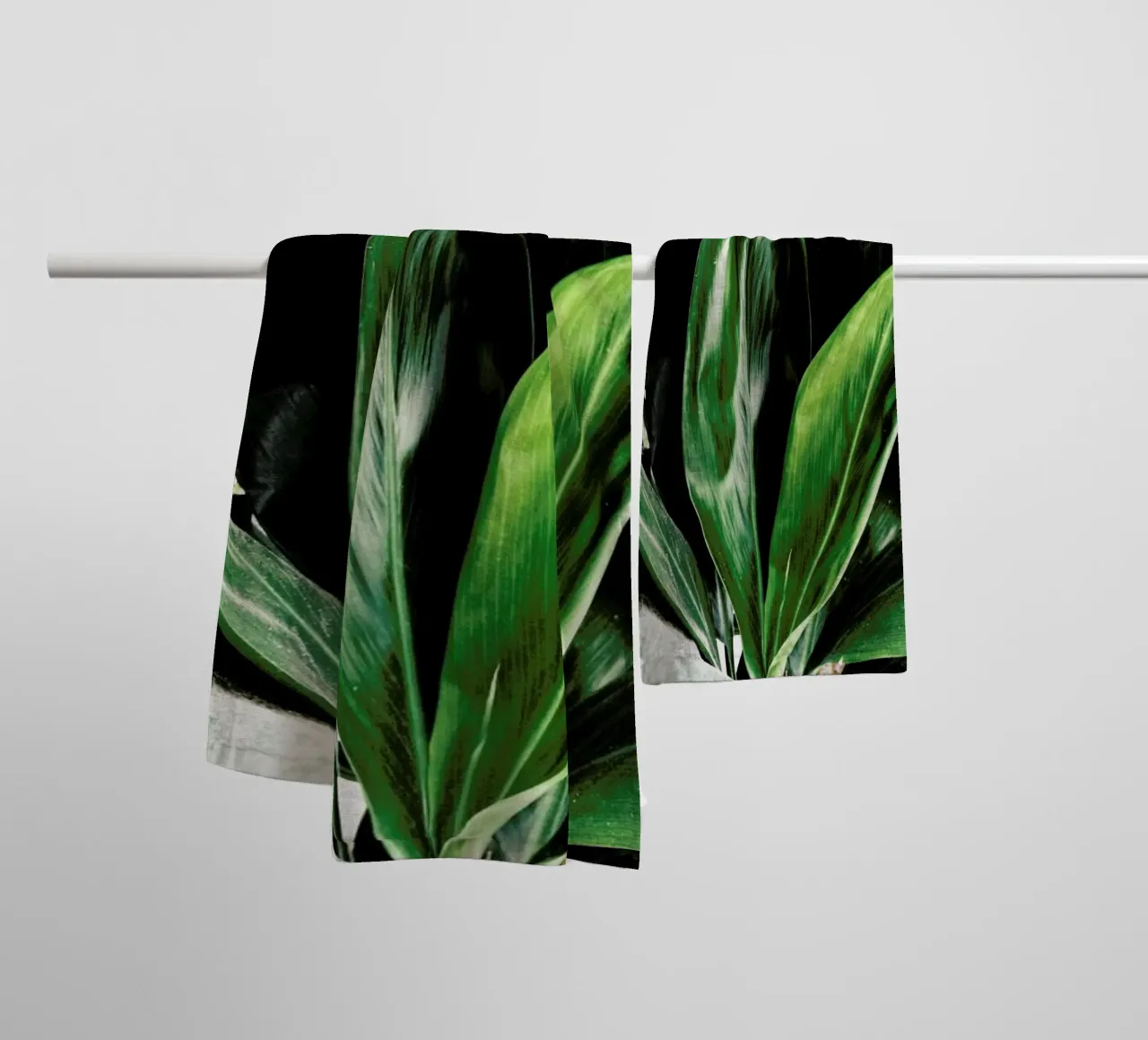 Glorious Greens asciugamano da bagno da Flora & Fauna