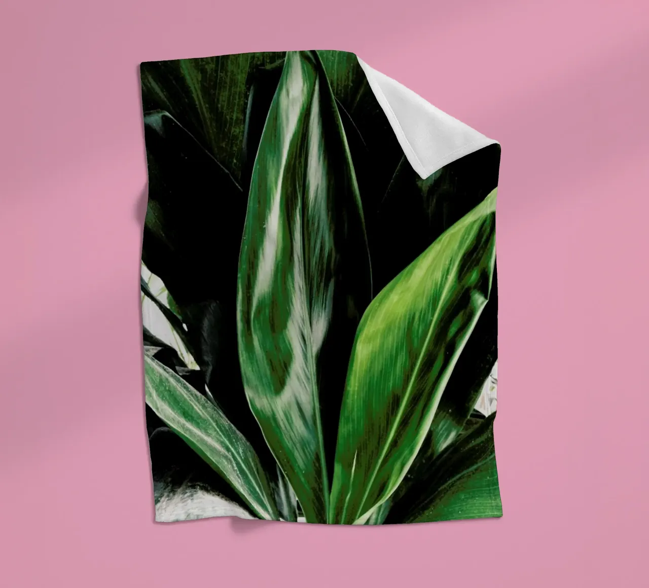 Glorious Greens Fleecedecke von Flora & Fauna
