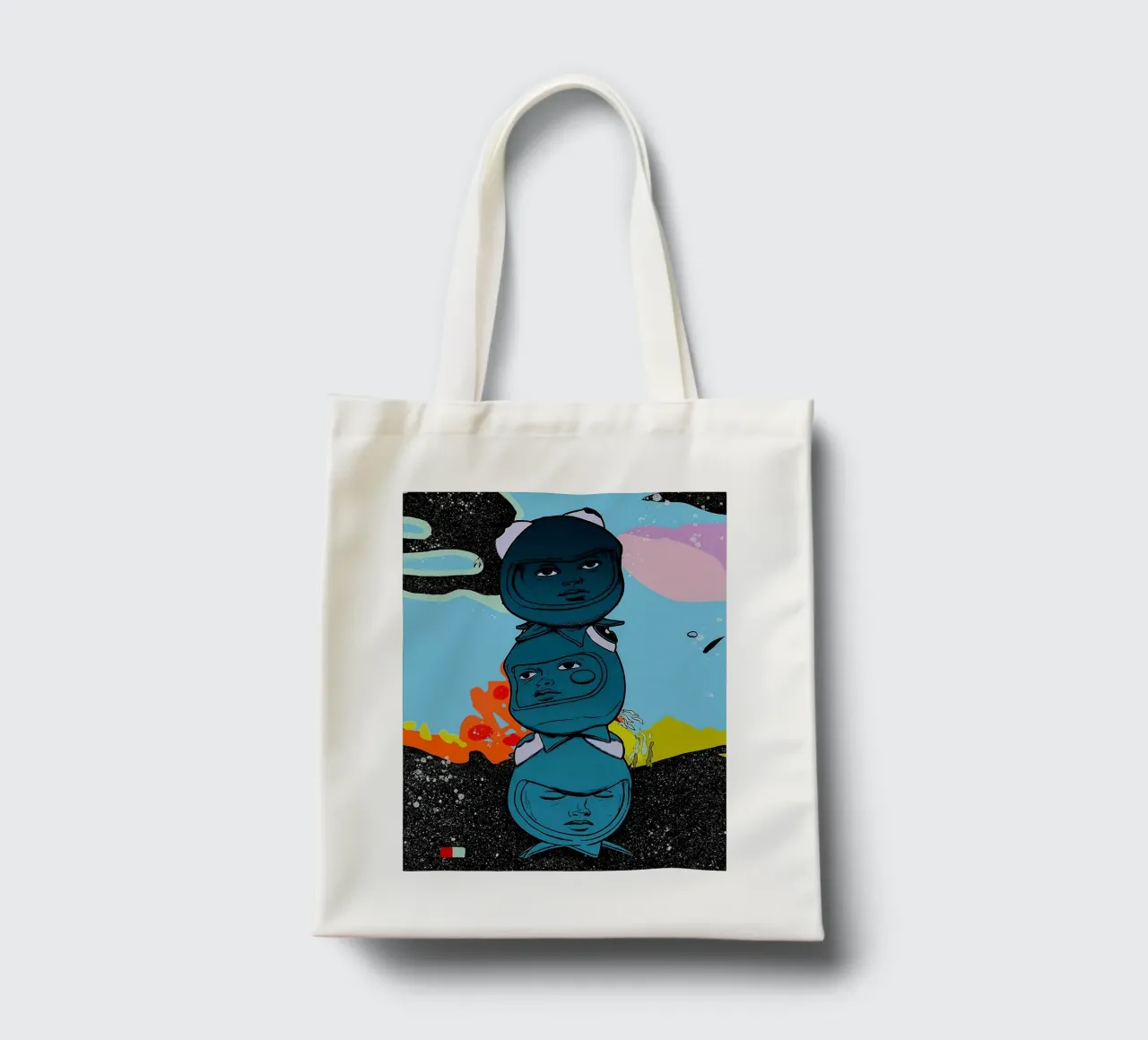 3 La via più difficile borsa in juta da Ettyhmoz